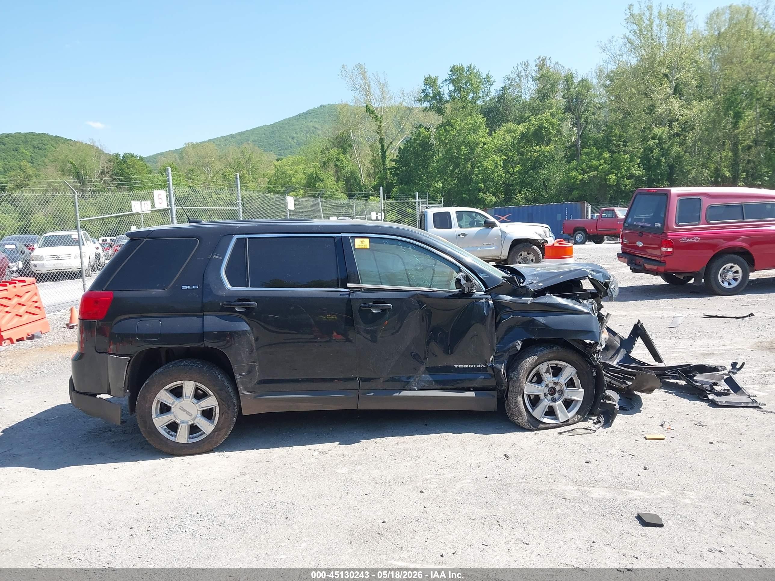 2013 Gmc Terrain Sle-1 Черный vin: 2GKFLREK8D6273849