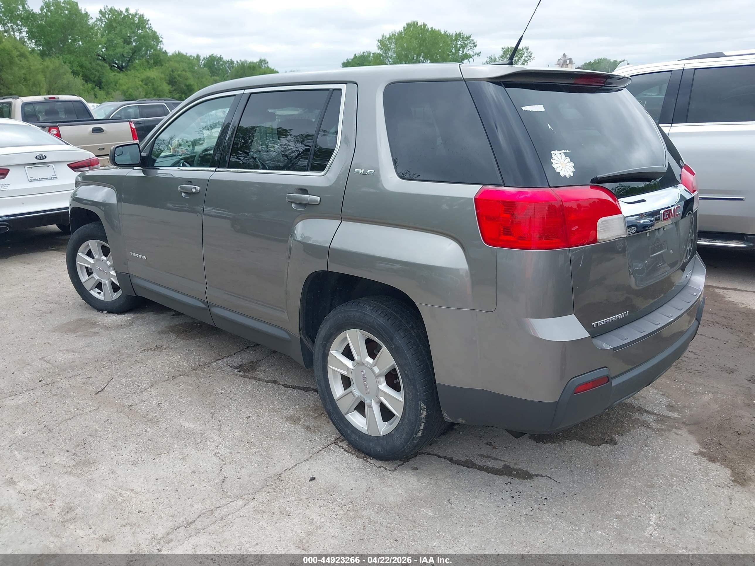 2012 Gmc Terrain Sle-1 Gray vin: 2GKFLREK9C6391665