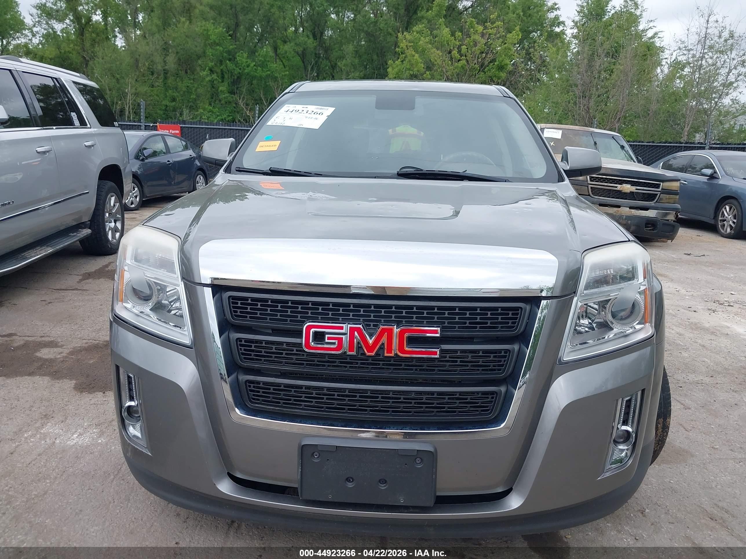2012 Gmc Terrain Sle-1 Gray vin: 2GKFLREK9C6391665