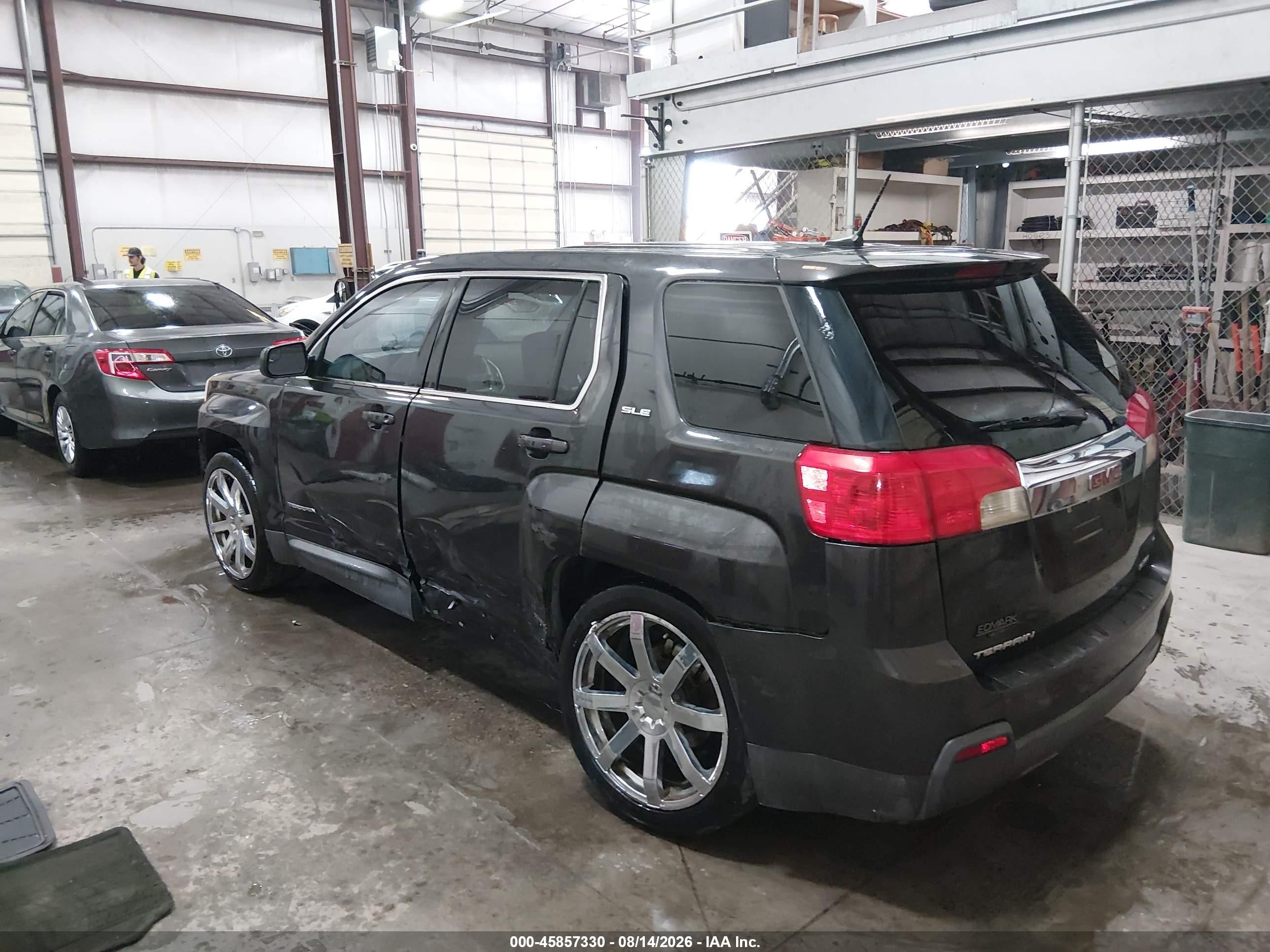 2013 Gmc Terrain Sle-1 Black vin: 2GKFLREK9D6158113