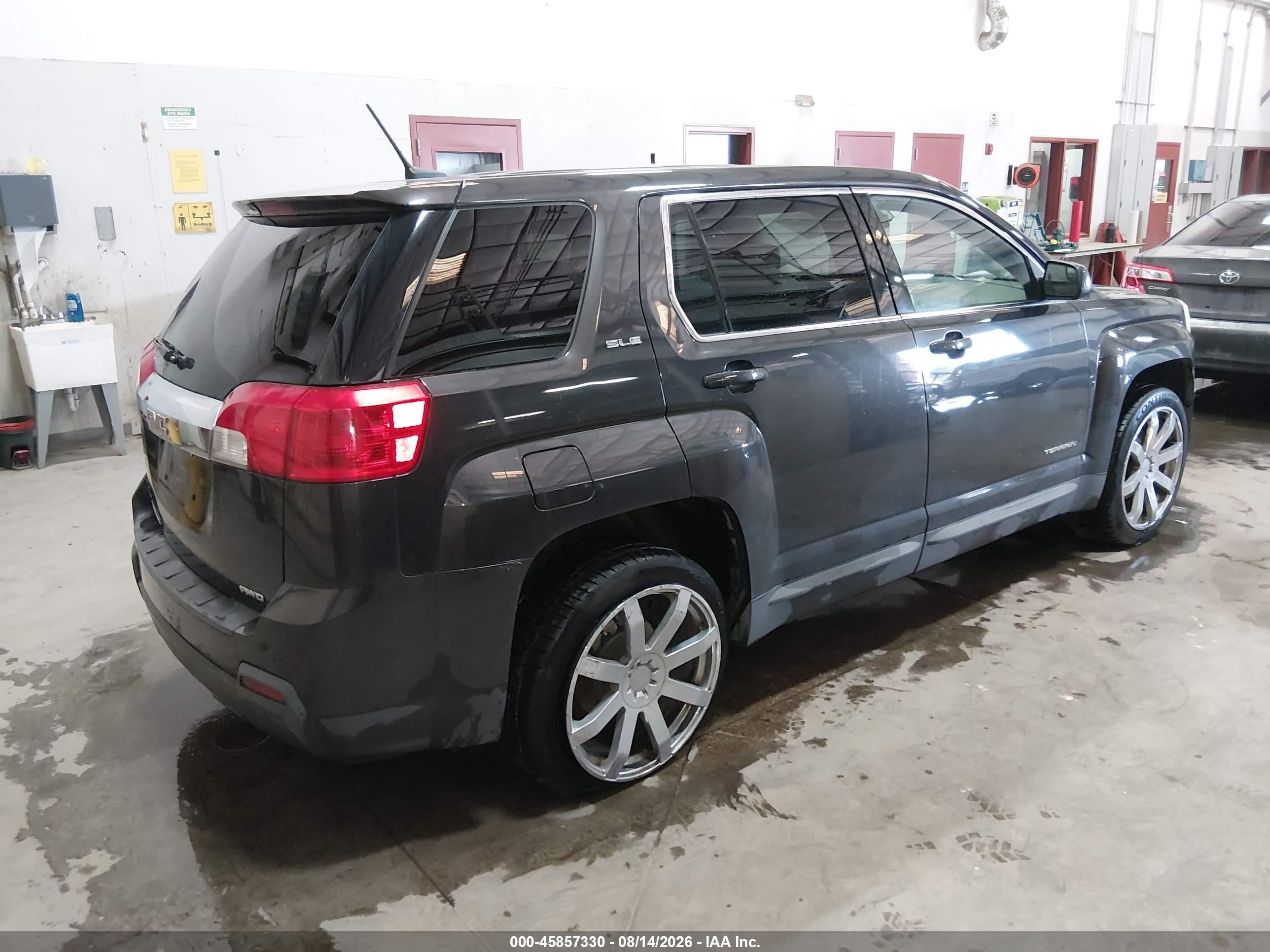 2013 Gmc Terrain Sle-1 Black vin: 2GKFLREK9D6158113