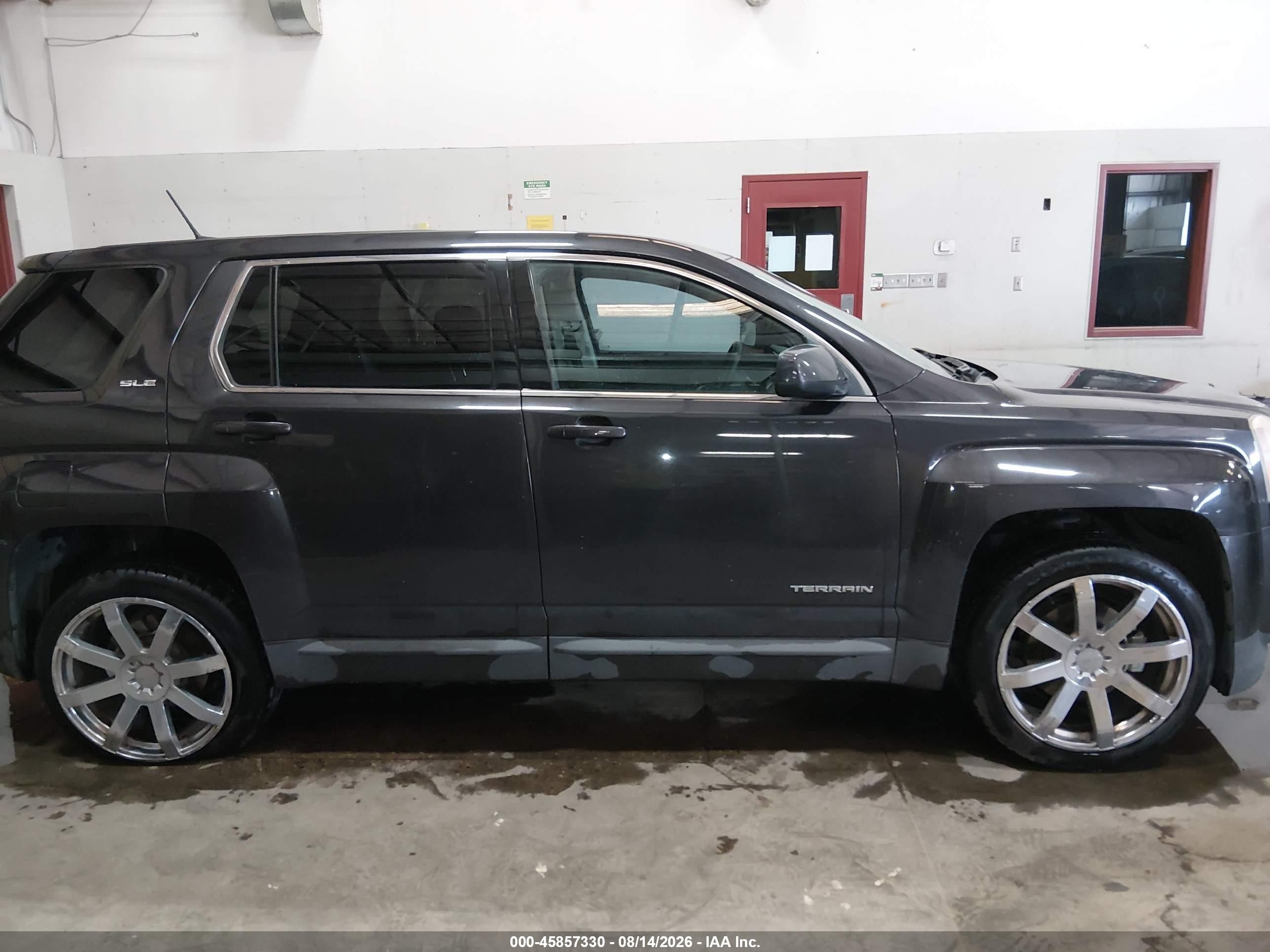 2013 Gmc Terrain Sle-1 Black vin: 2GKFLREK9D6158113
