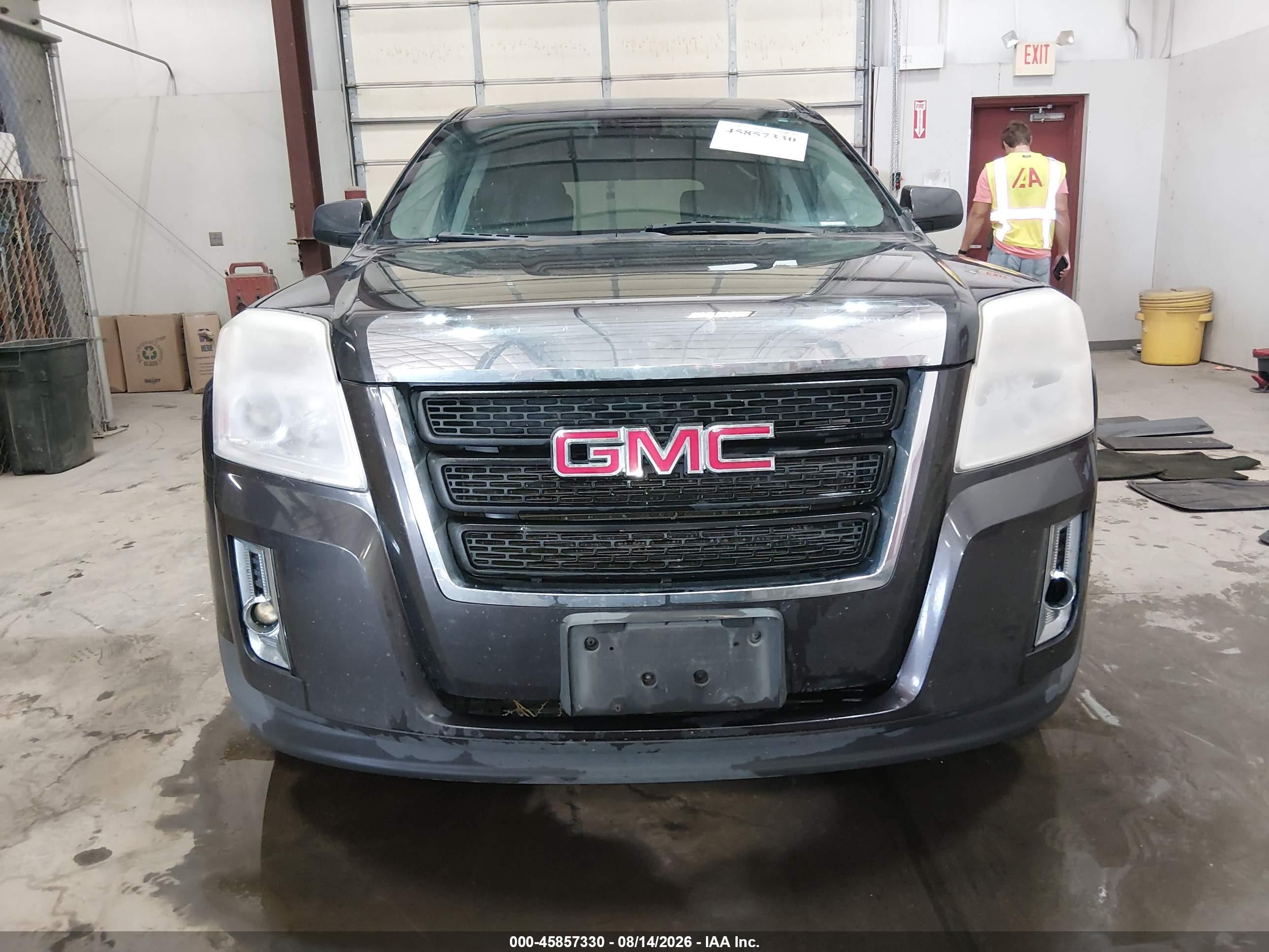 2013 Gmc Terrain Sle-1 Black vin: 2GKFLREK9D6158113