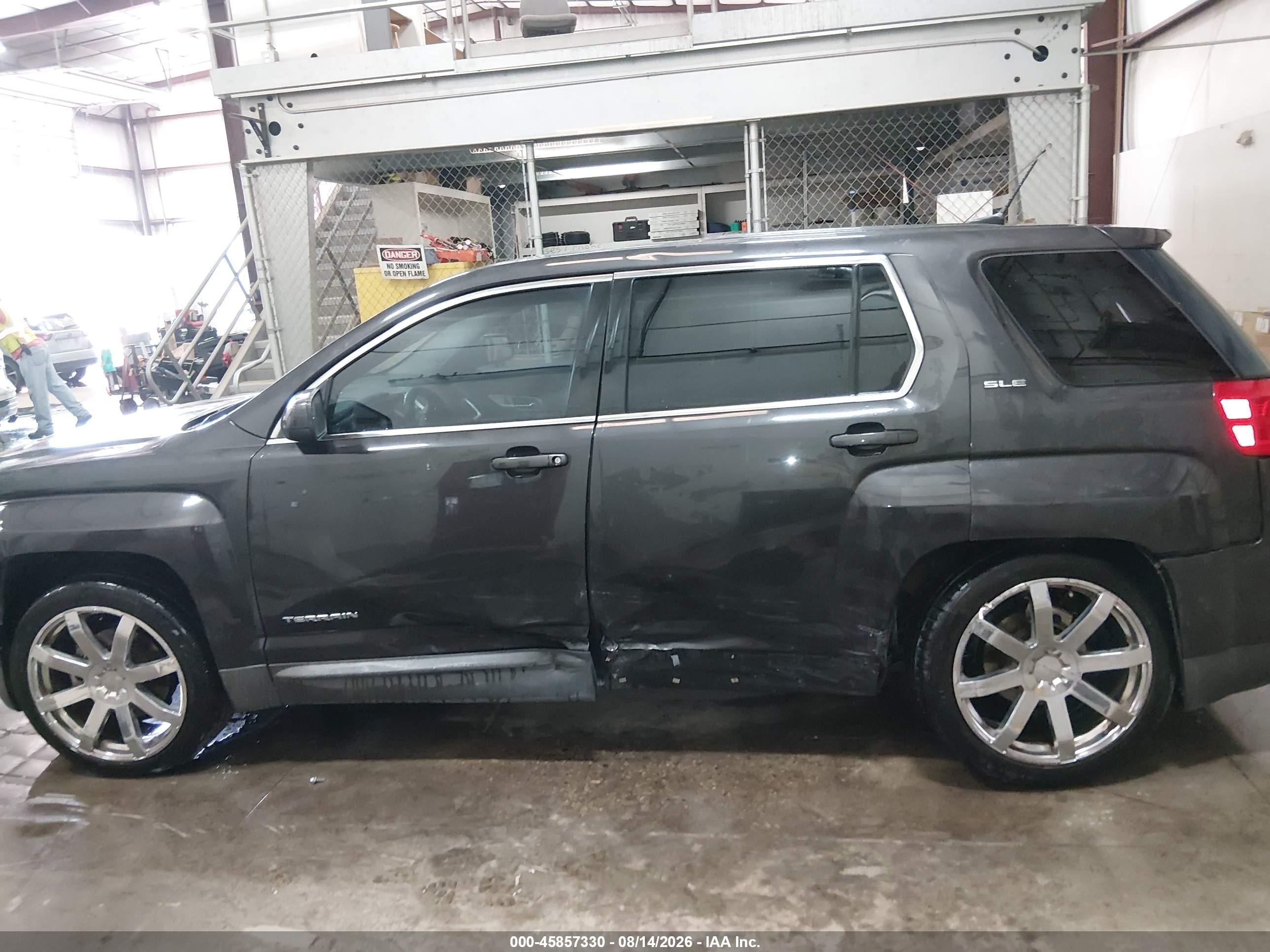 2013 Gmc Terrain Sle-1 Black vin: 2GKFLREK9D6158113