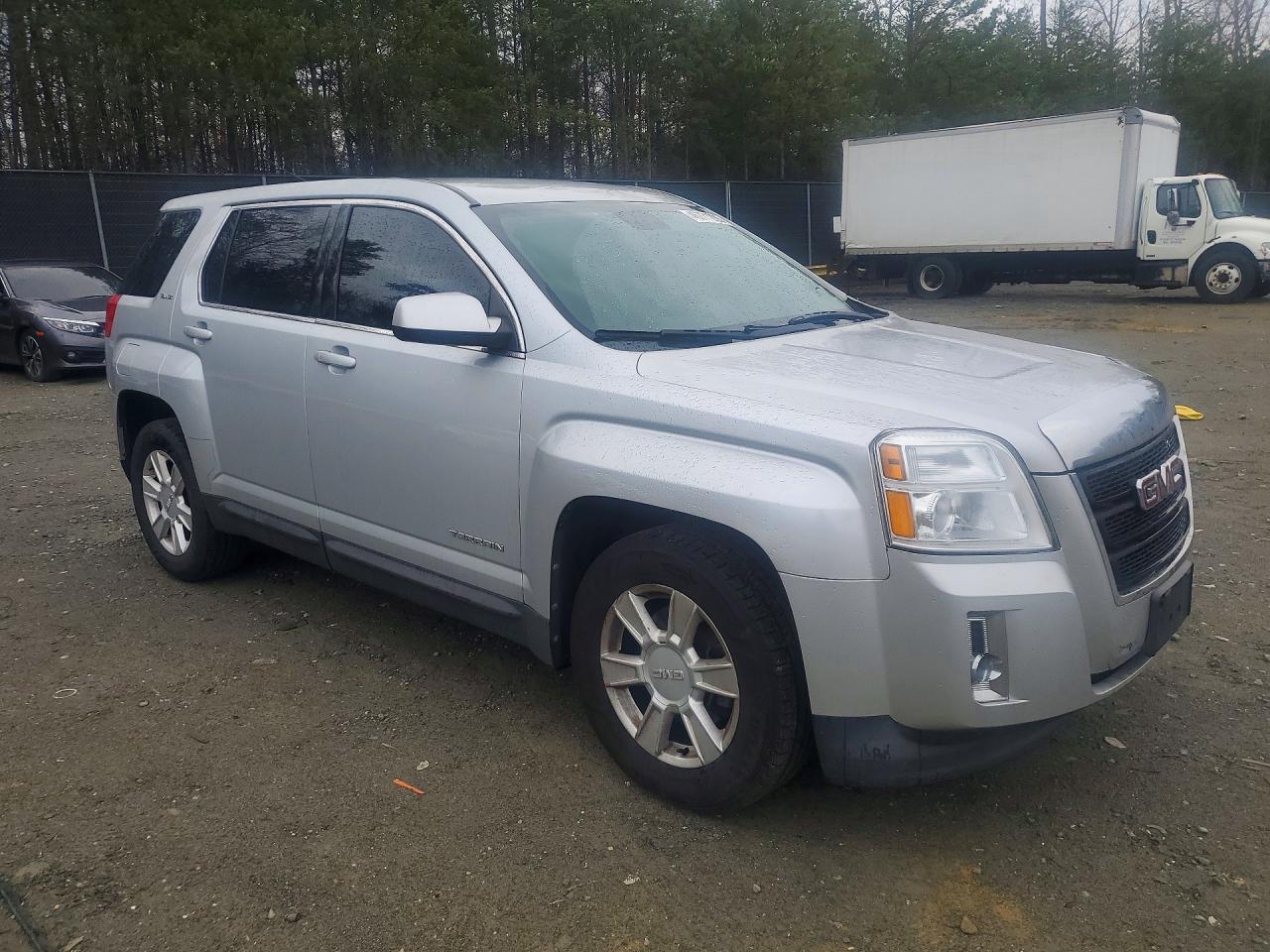 2012 Gmc Terrain Sle Silver vin: 2GKFLREKXC6233934