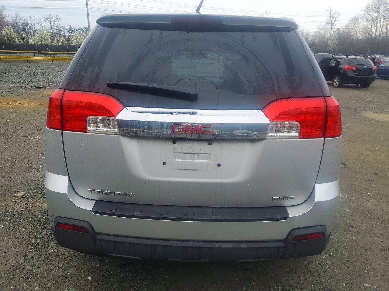 2012 Gmc Terrain Sle Silver vin: 2GKFLREKXC6233934