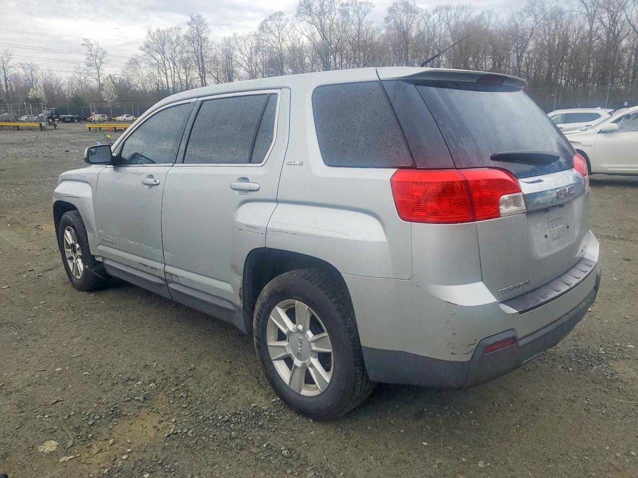2012 Gmc Terrain Sle Silver vin: 2GKFLREKXC6233934