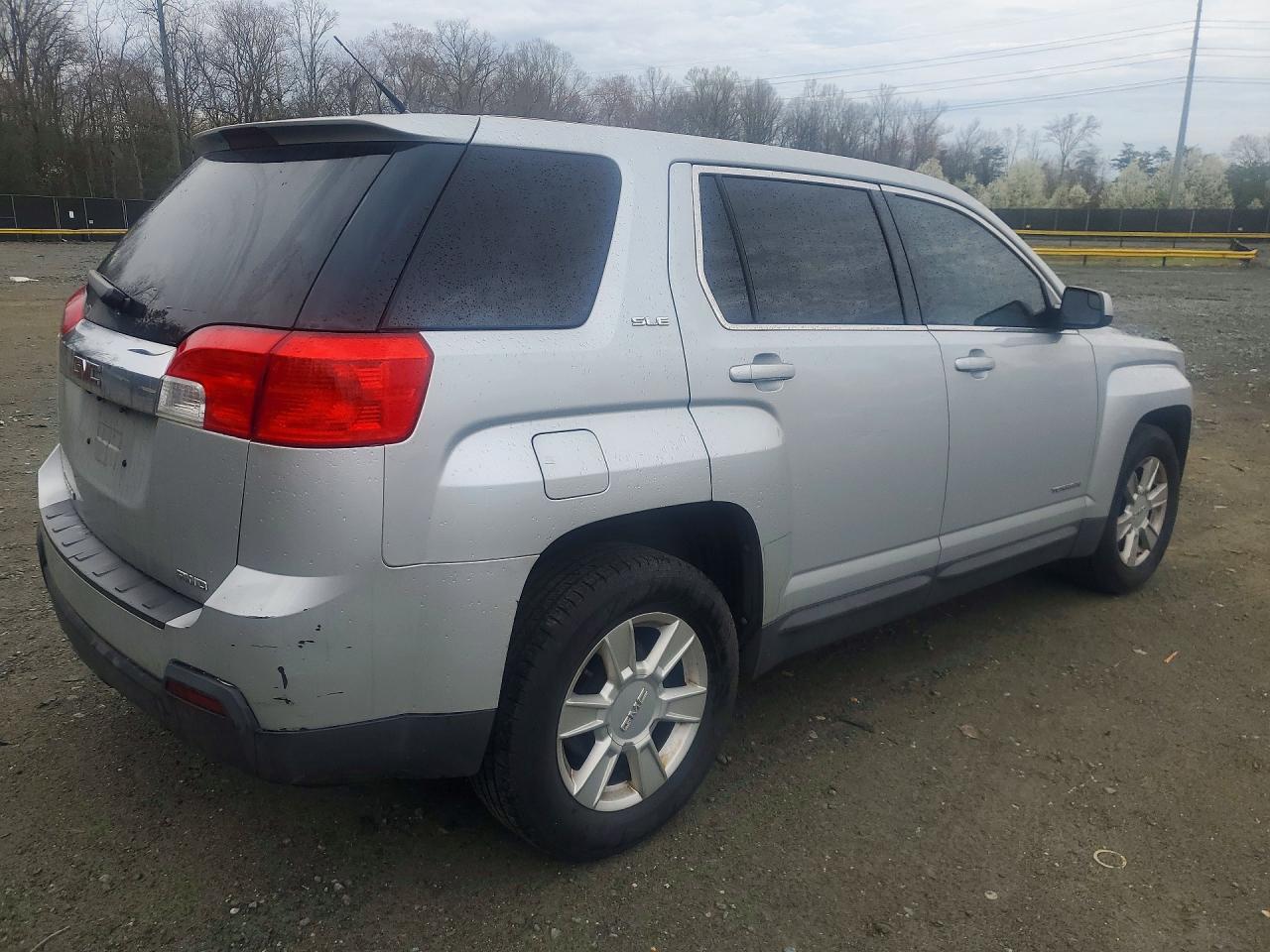 2012 Gmc Terrain Sle Silver vin: 2GKFLREKXC6233934