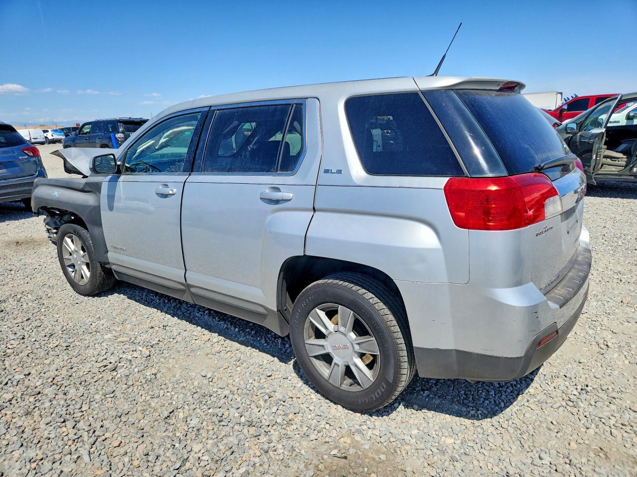 2012 Gmc Terrain Sle Silver vin: 2GKFLREKXC6254296