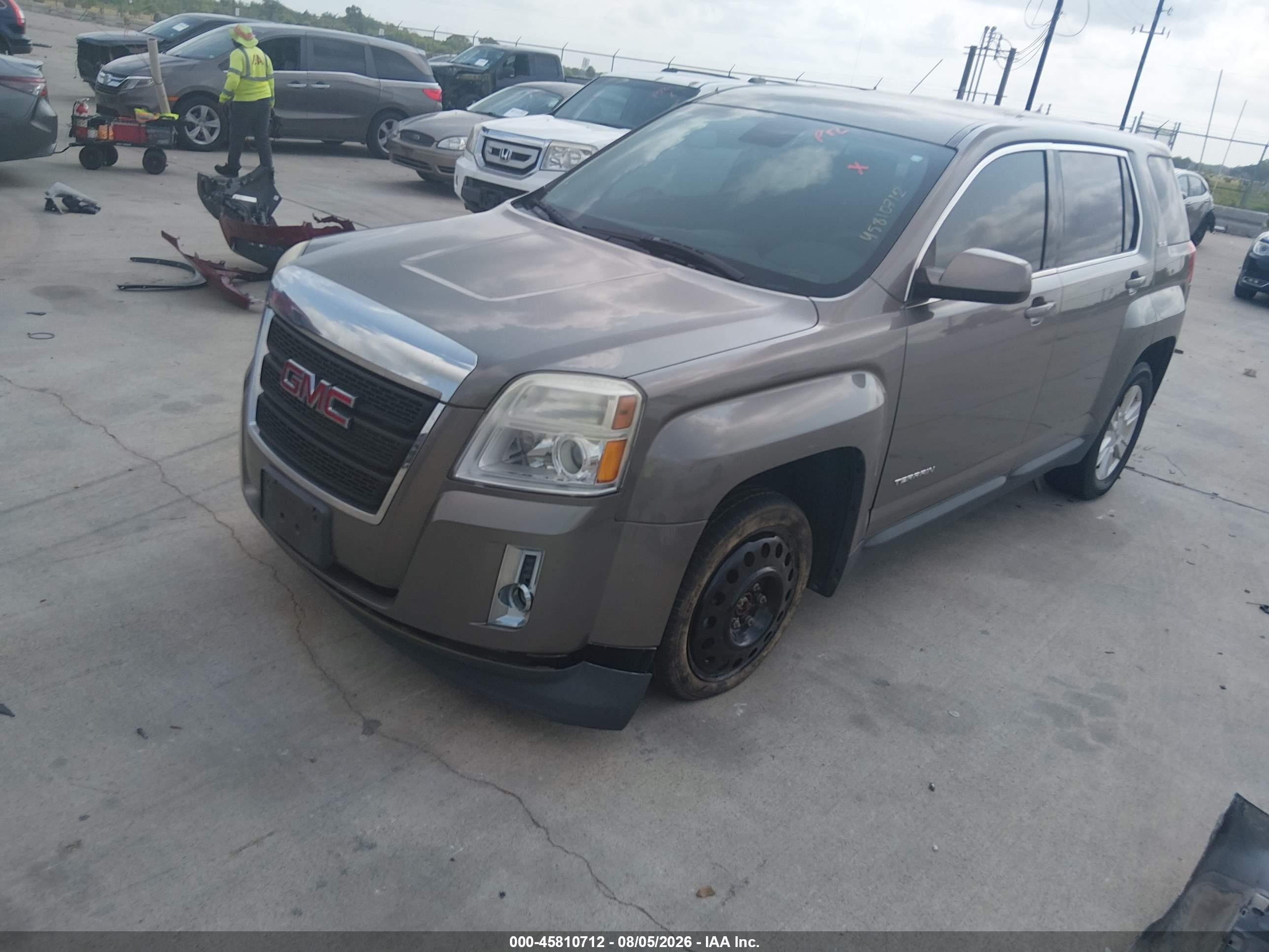 2012 Gmc Terrain Sle-1 Brown vin: 2GKFLREKXC6360599