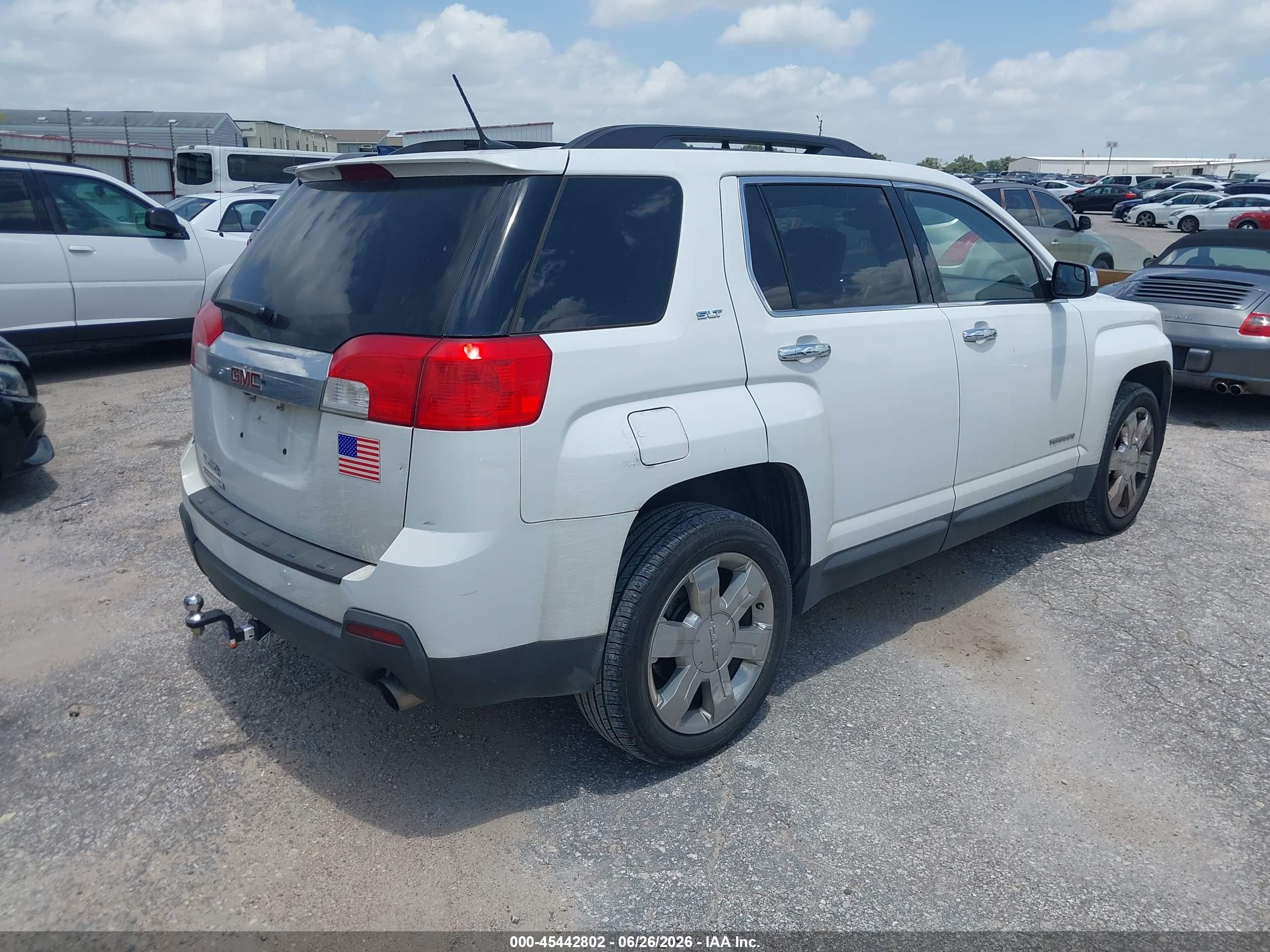 2014 Gmc Terrain Slt-1 White vin: 2GKFLSE30E6352398