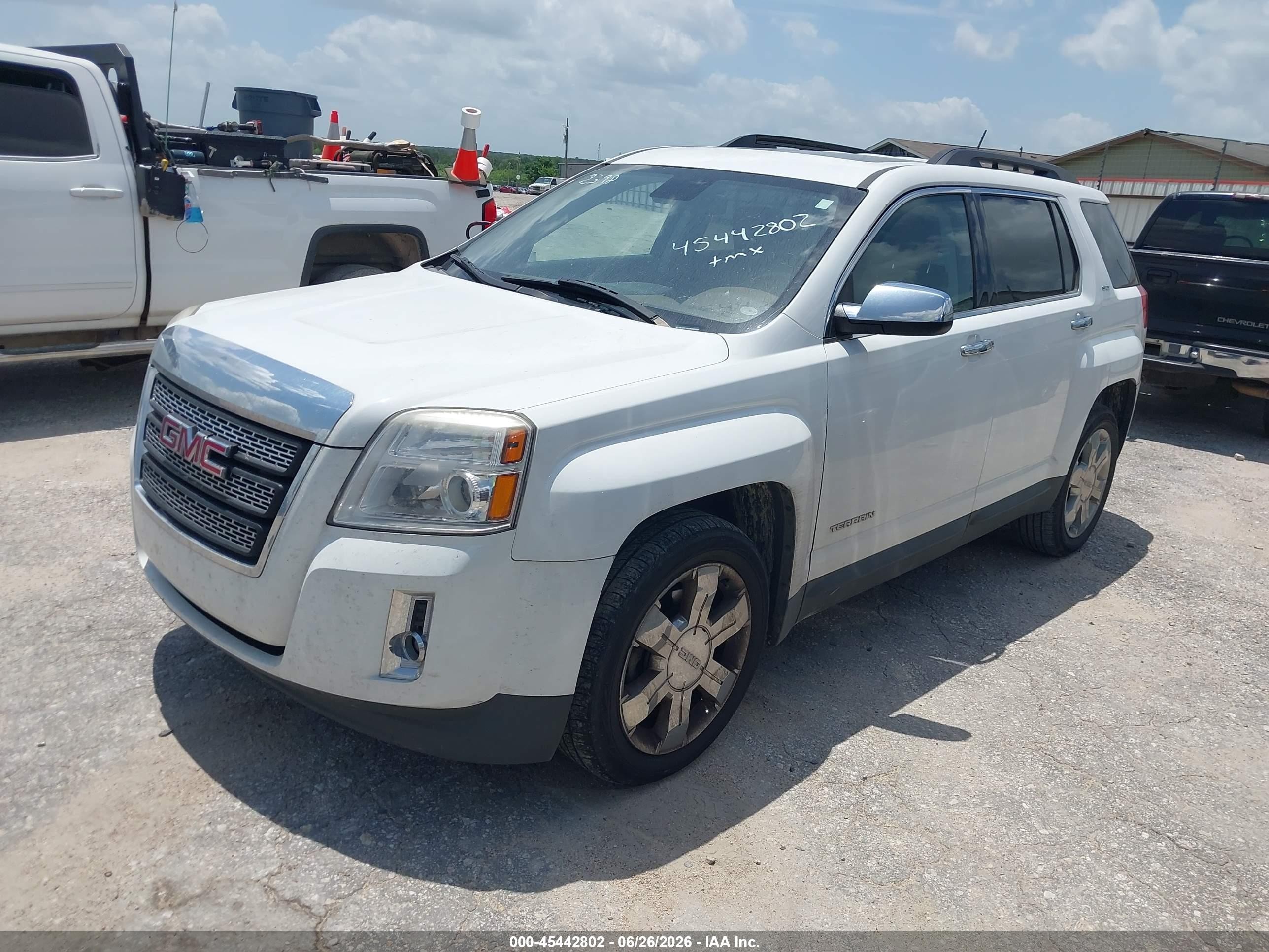 2014 Gmc Terrain Slt-1 White vin: 2GKFLSE30E6352398