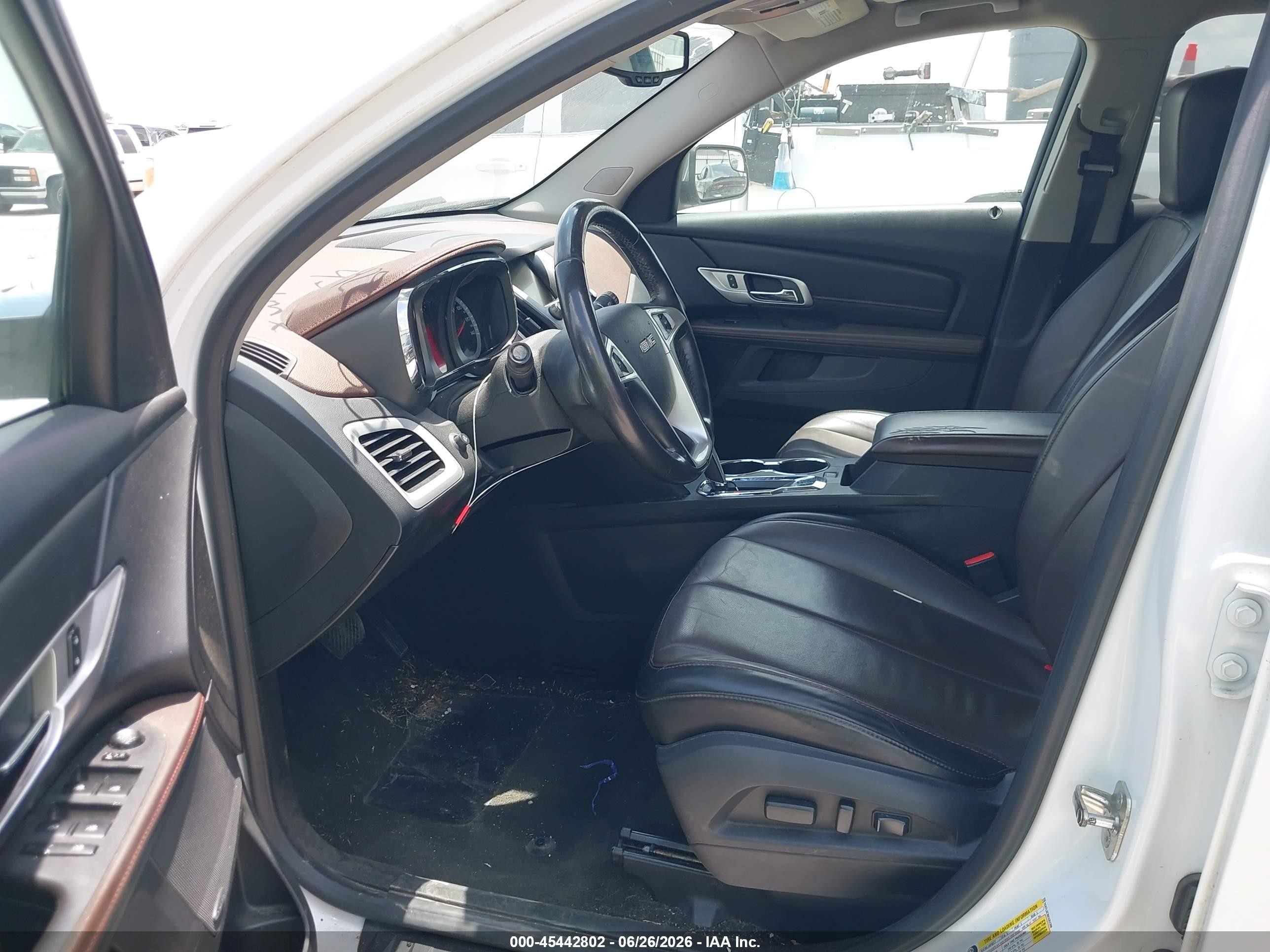 2014 Gmc Terrain Slt-1 White vin: 2GKFLSE30E6352398