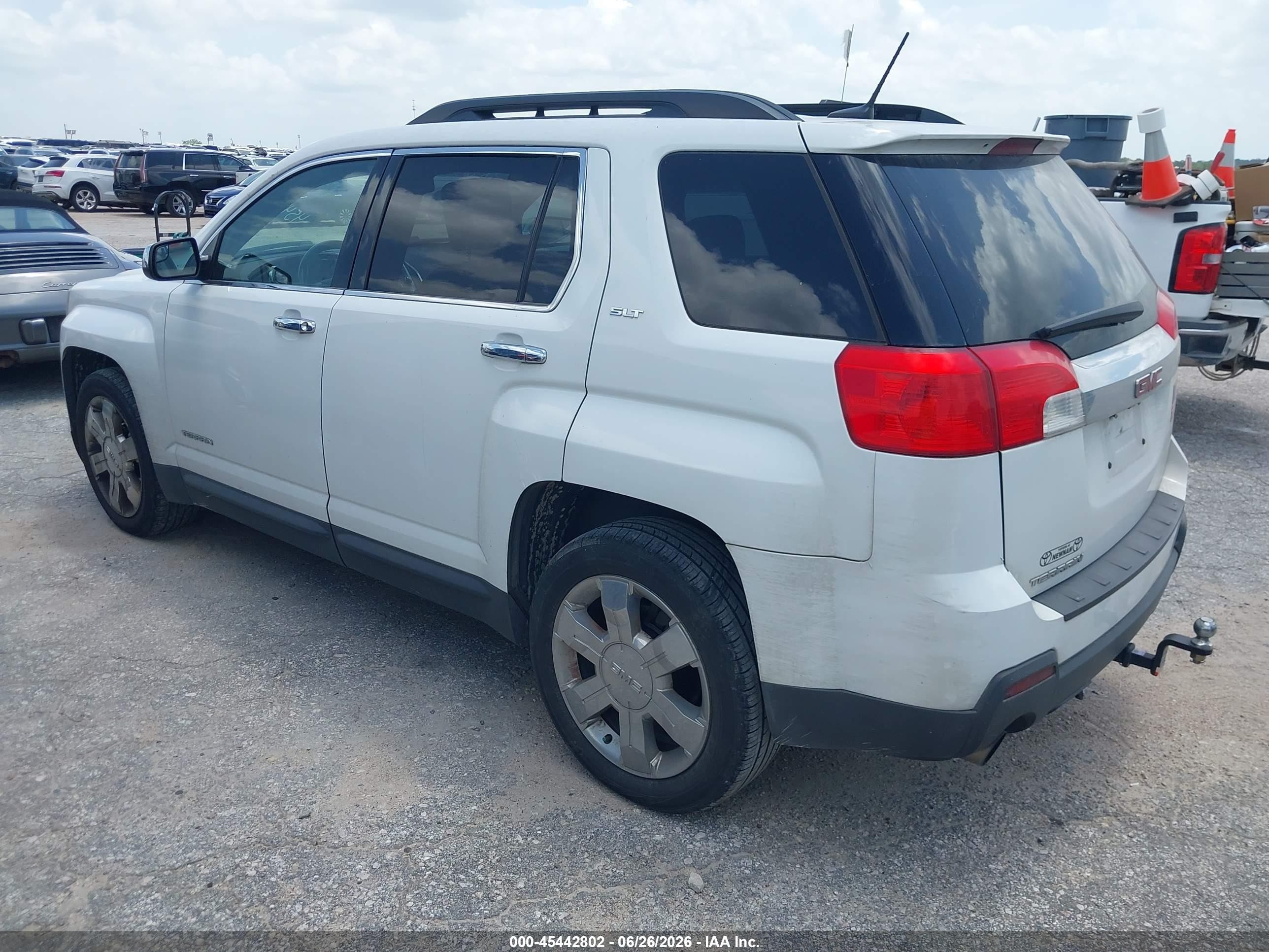 2014 Gmc Terrain Slt-1 White vin: 2GKFLSE30E6352398