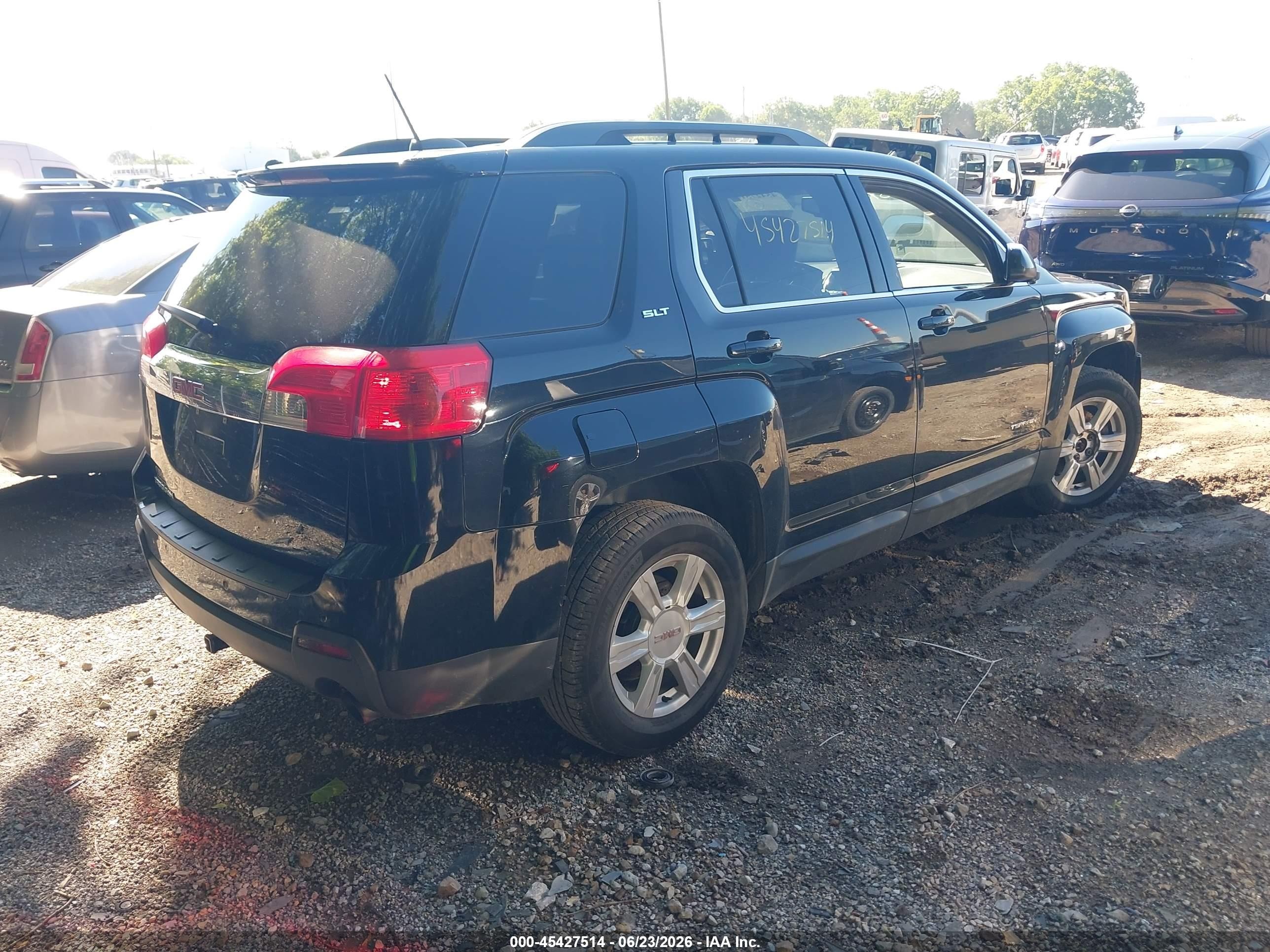 2015 Gmc Terrain Slt-1 Black vin: 2GKFLSE30F6153837