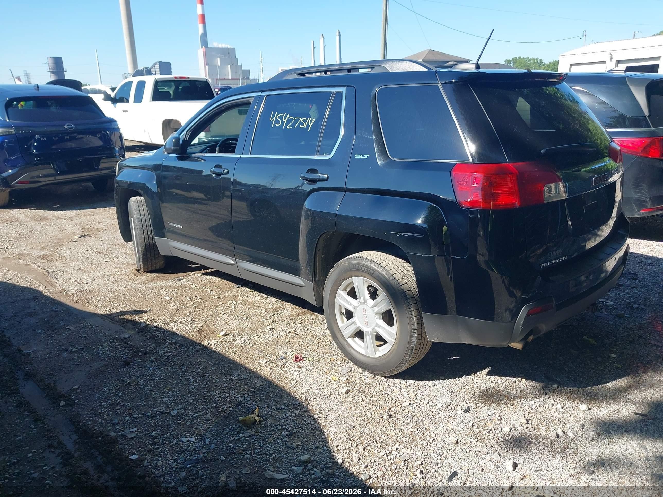 2015 Gmc Terrain Slt-1 Black vin: 2GKFLSE30F6153837