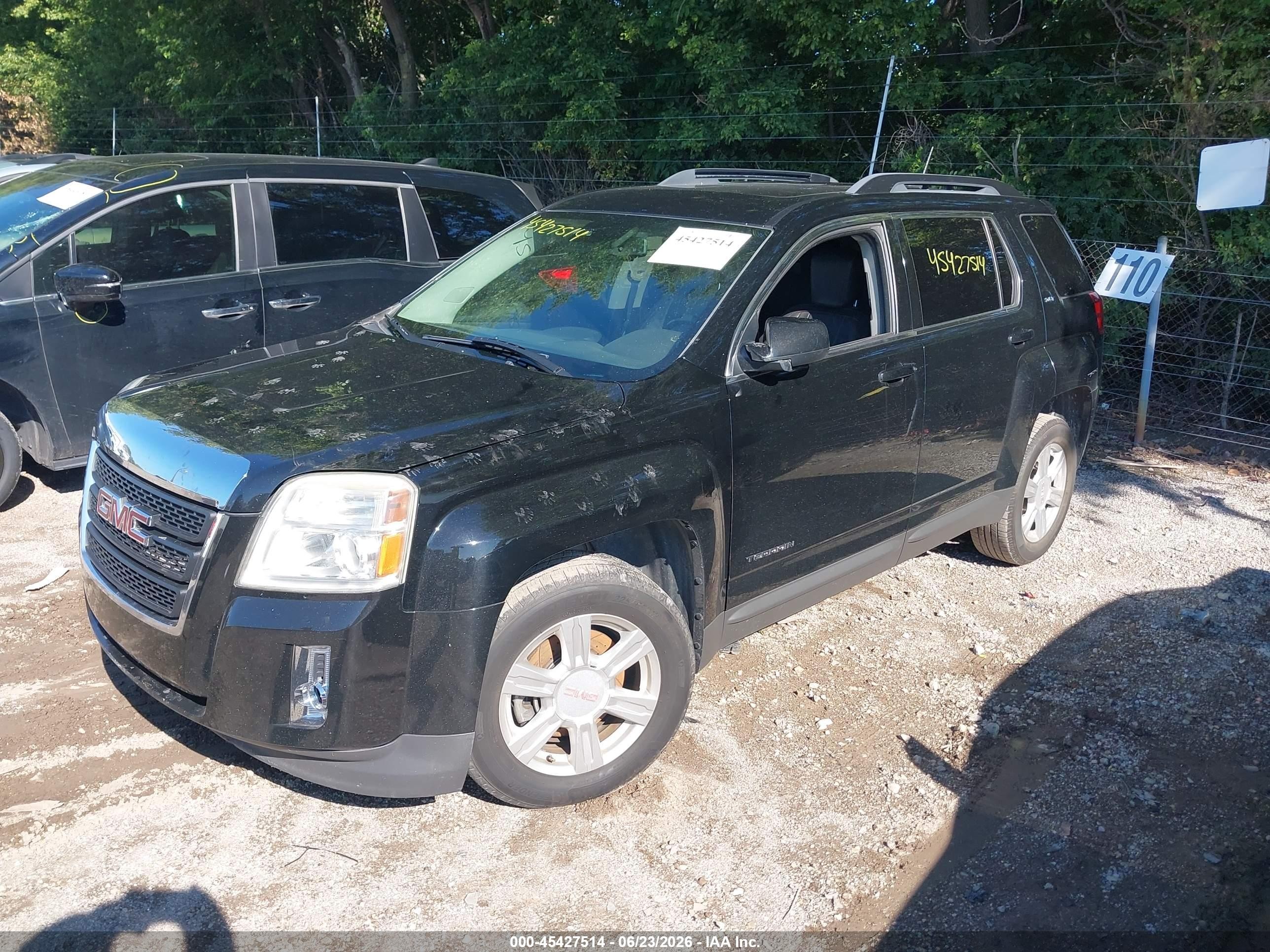2015 Gmc Terrain Slt-1 Black vin: 2GKFLSE30F6153837