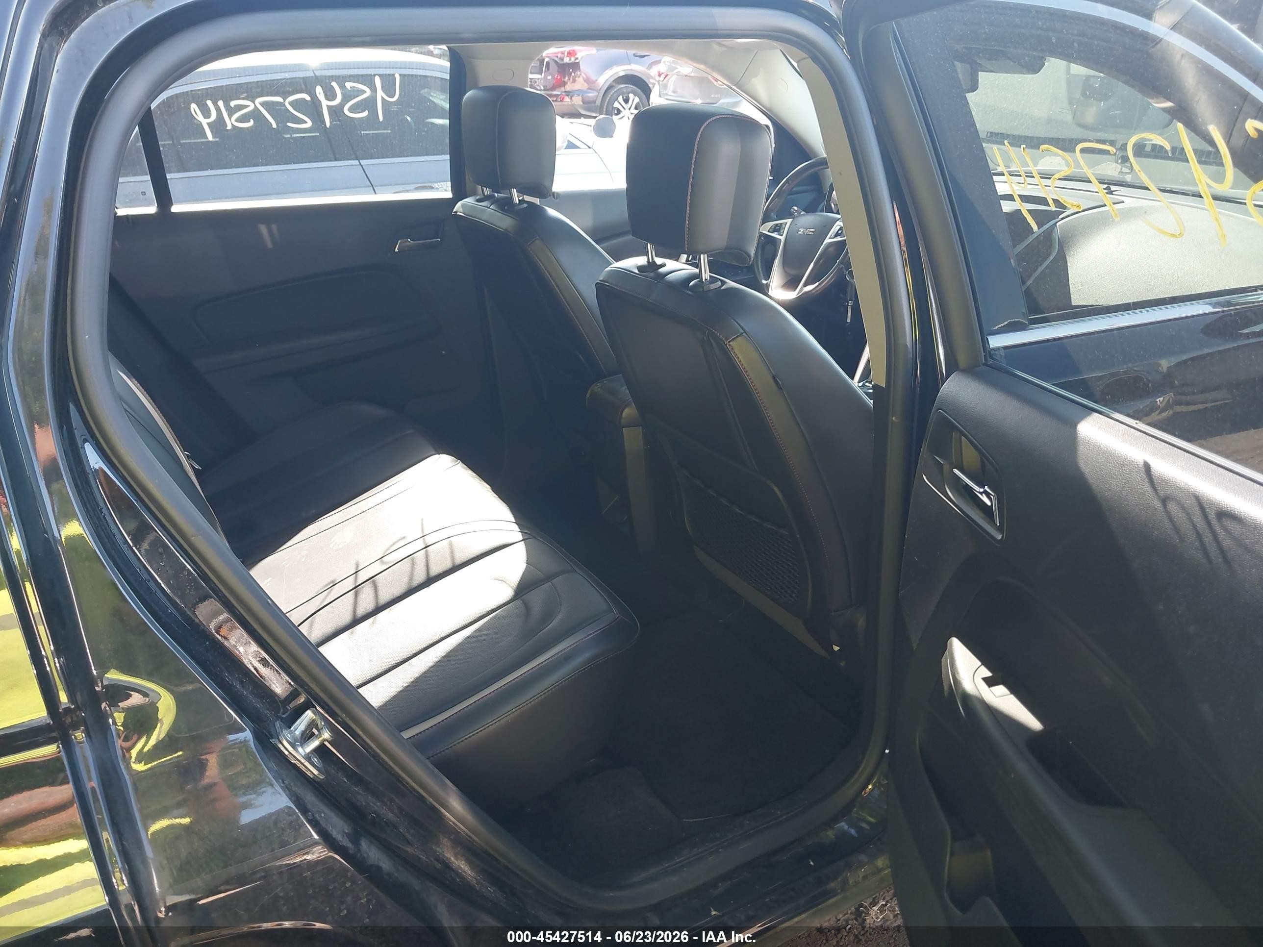 2015 Gmc Terrain Slt-1 Black vin: 2GKFLSE30F6153837