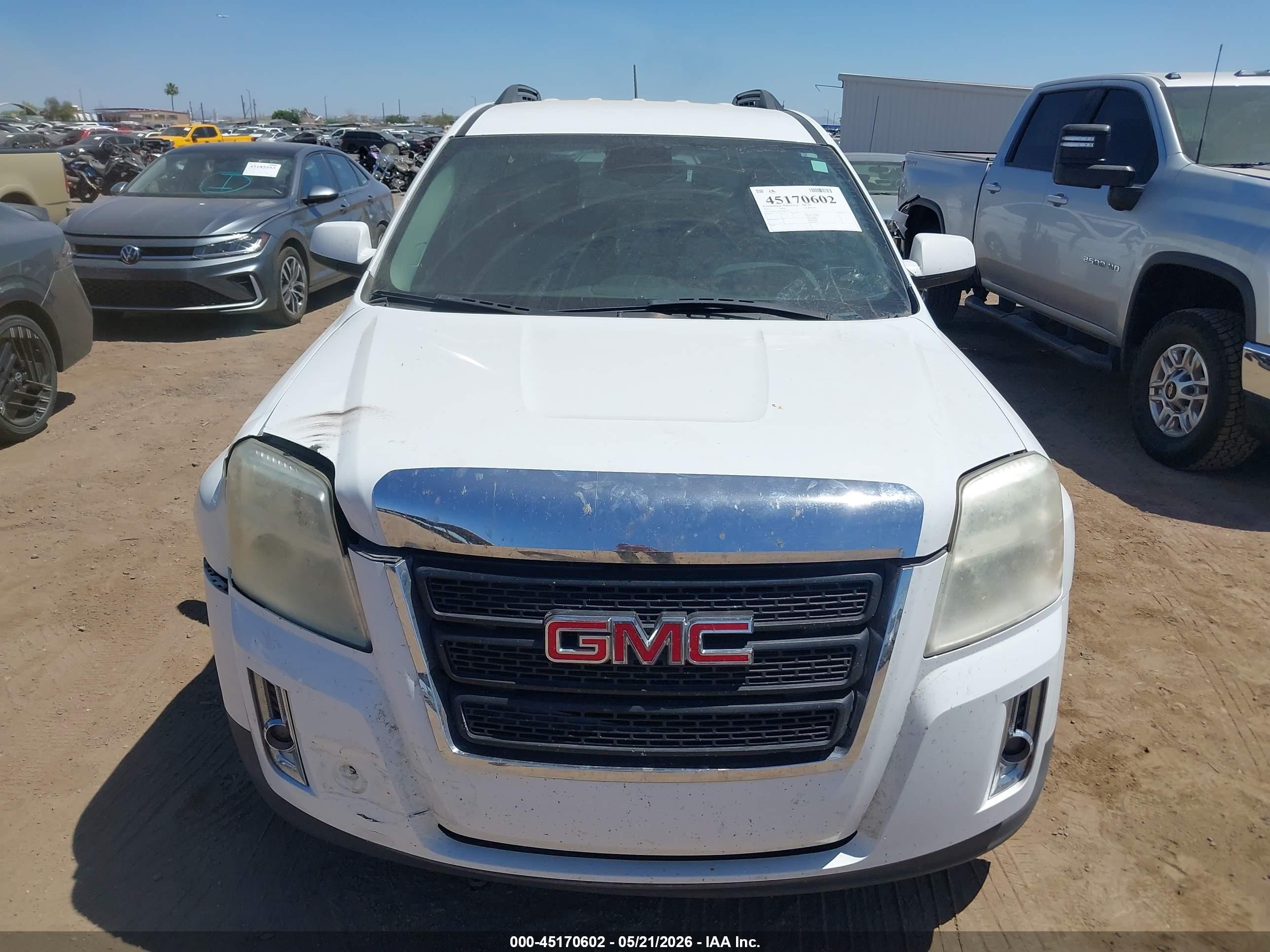 2015 Gmc Terrain Slt-1 White vin: 2GKFLSE30F6381157