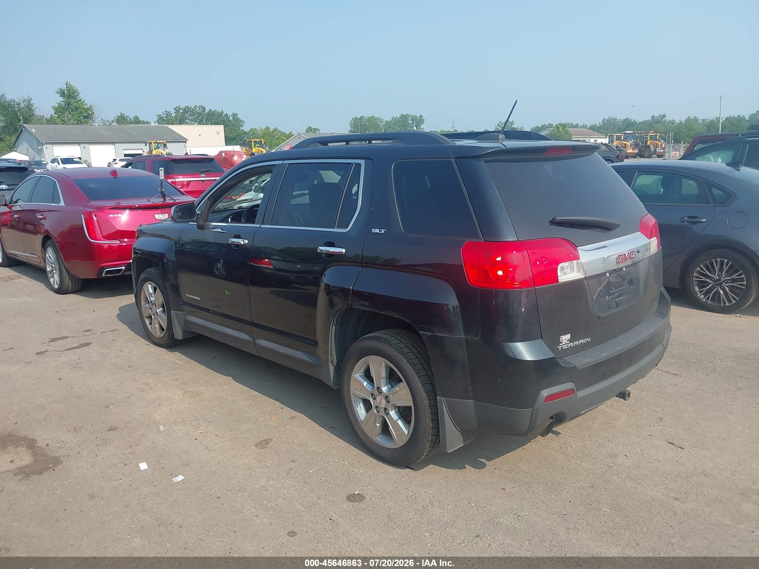 2015 Gmc Terrain Slt-1 Черный vin: 2GKFLSE31F6331691