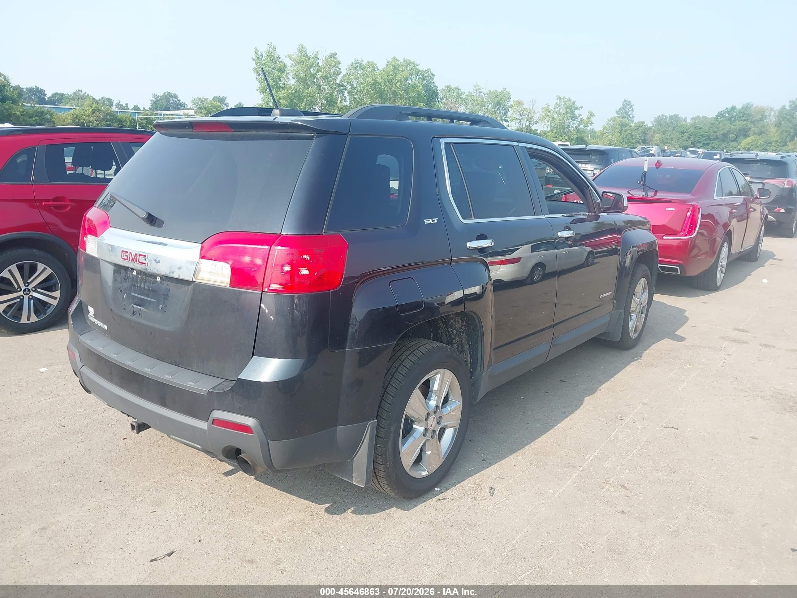 2015 Gmc Terrain Slt-1 Черный vin: 2GKFLSE31F6331691