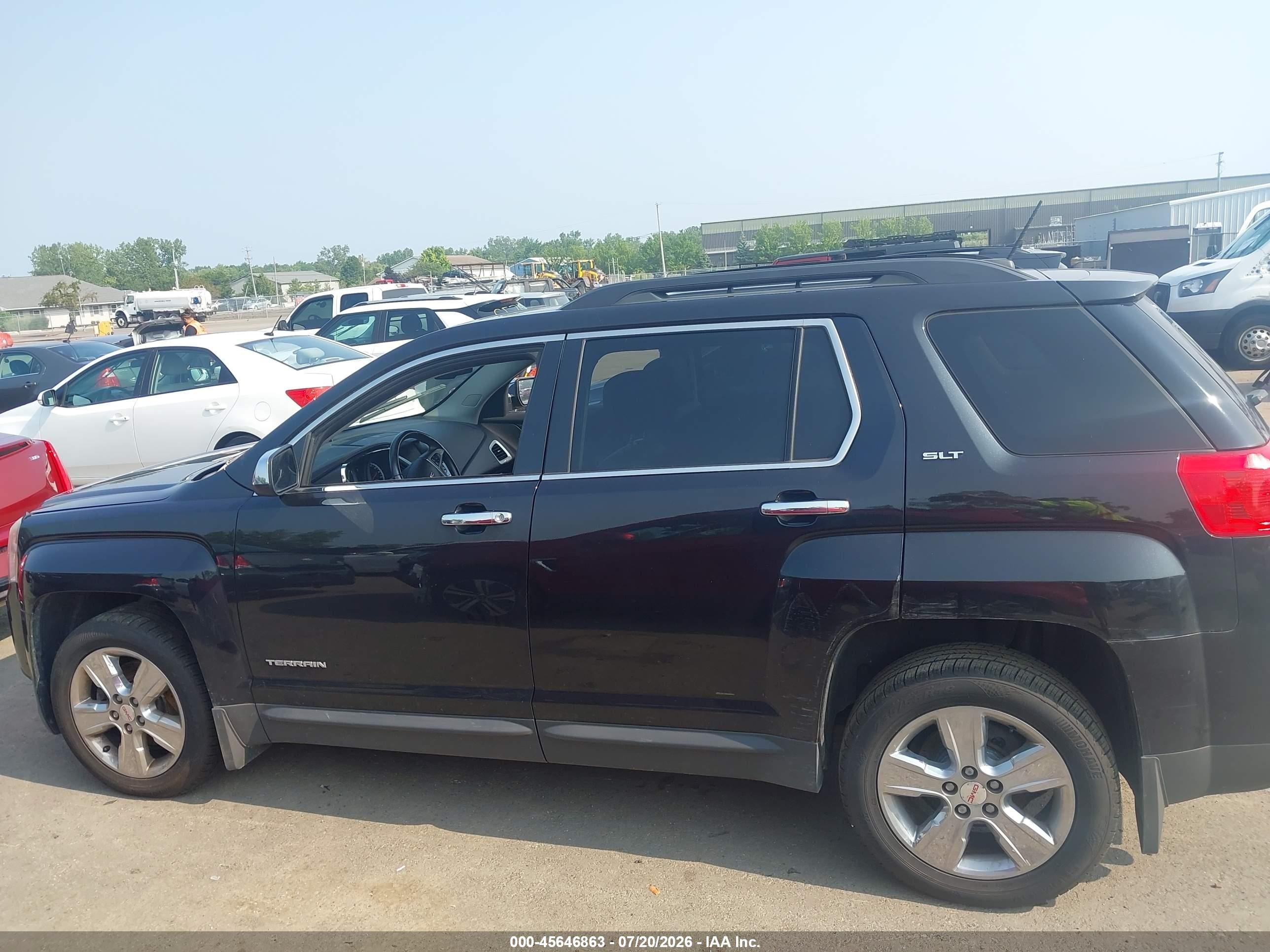 2015 Gmc Terrain Slt-1 Черный vin: 2GKFLSE31F6331691
