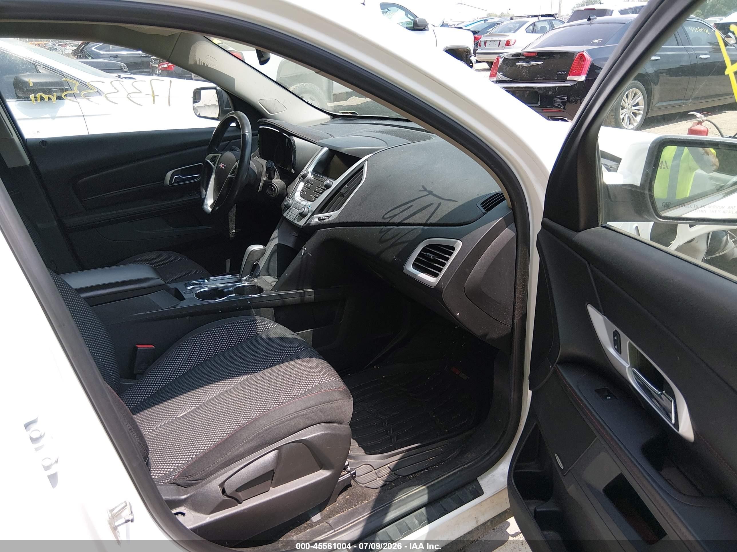 2013 Gmc Terrain Sle-2 White vin: 2GKFLSE32D6399785