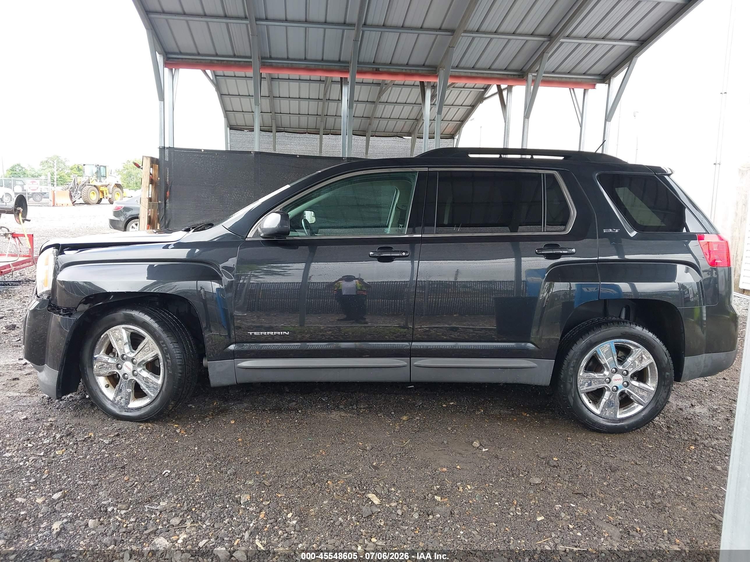 2014 Gmc Terrain Slt-1 Gray vin: 2GKFLSE32E6136858
