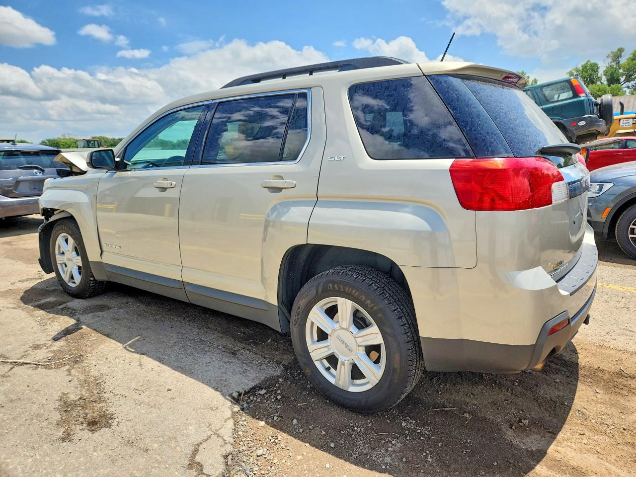2014 Gmc Terrain Slt Beige vin: 2GKFLSE32E6379084