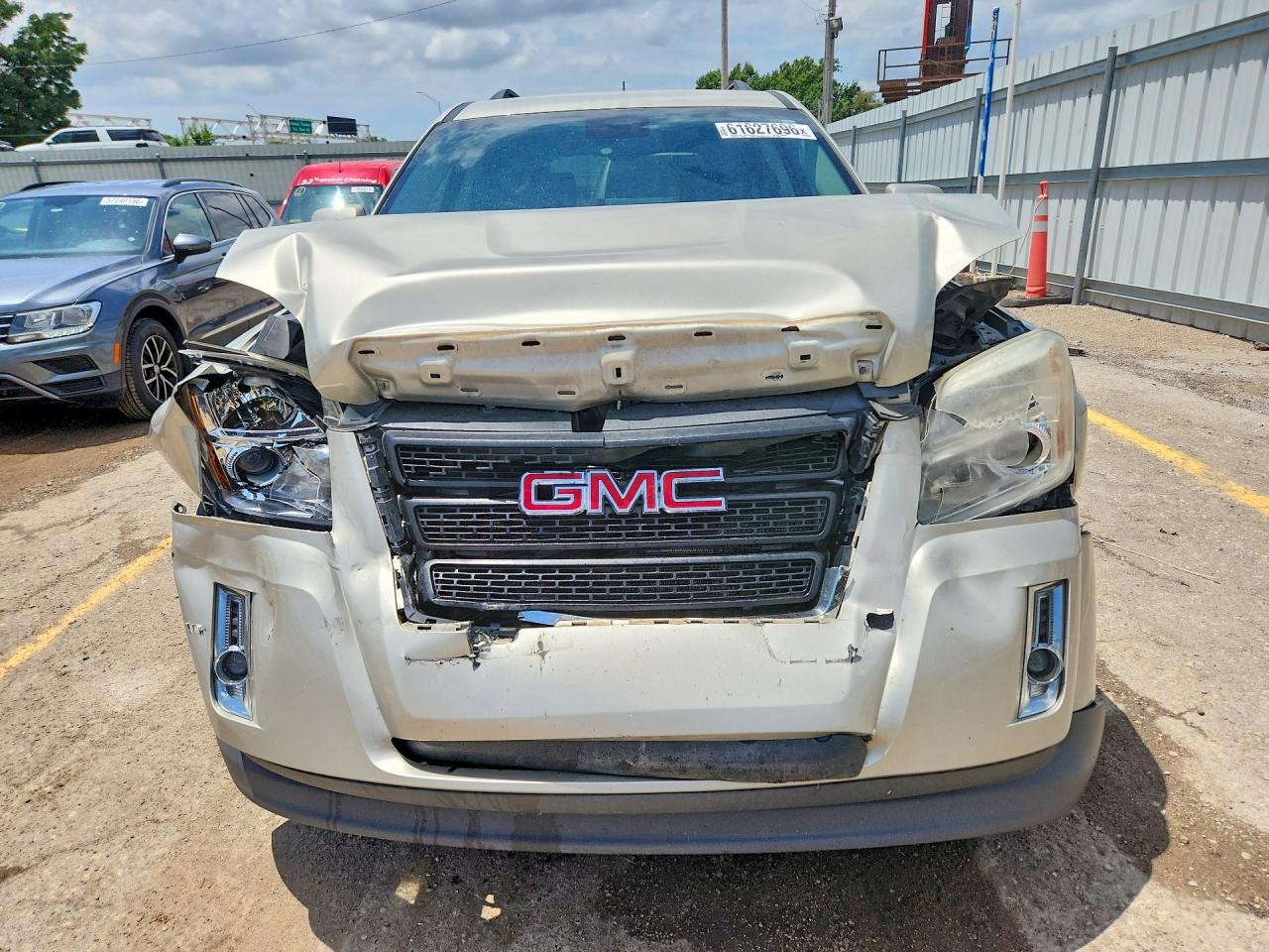 2014 Gmc Terrain Slt Beige vin: 2GKFLSE32E6379084