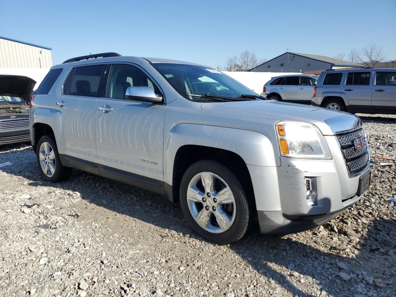2015 Gmc Terrain Slt Серый vin: 2GKFLSE32F6264986 Damage: Front Bumper, Scraped, > 12 Inches