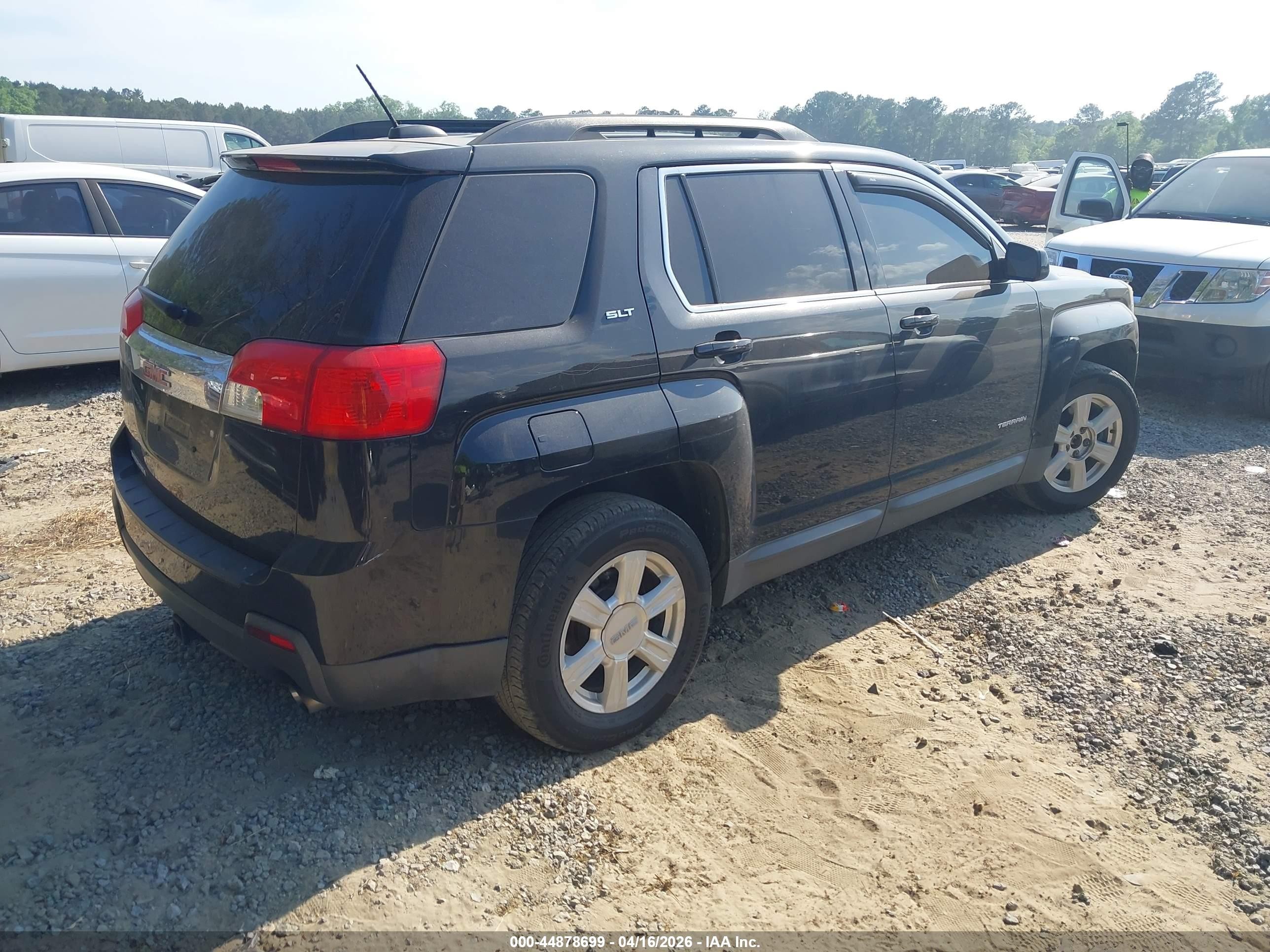 2015 Gmc Terrain Slt-1 Черный vin: 2GKFLSE32F6390216