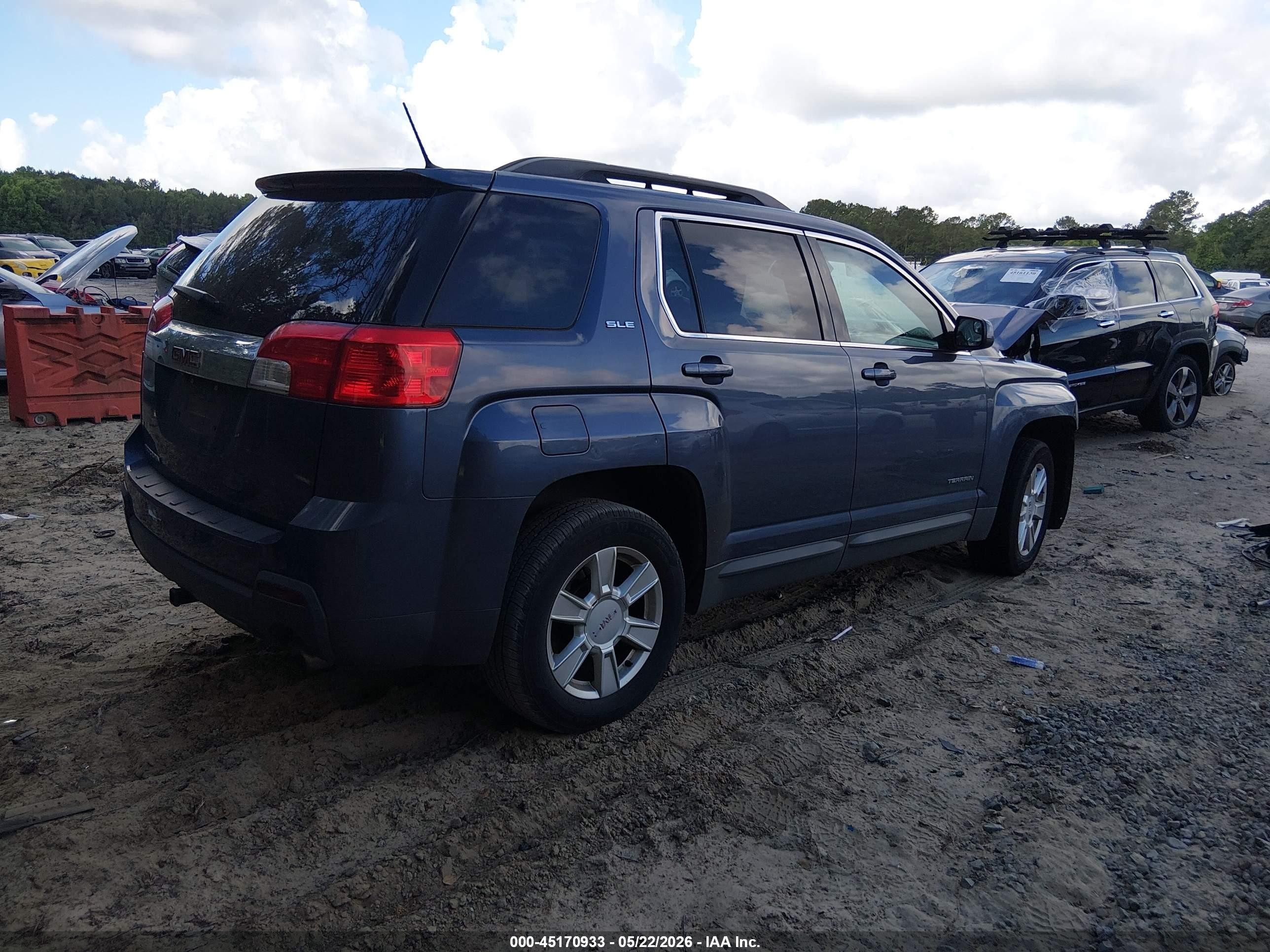 2013 Gmc Terrain Sle-2 Gray vin: 2GKFLSE33D6281566