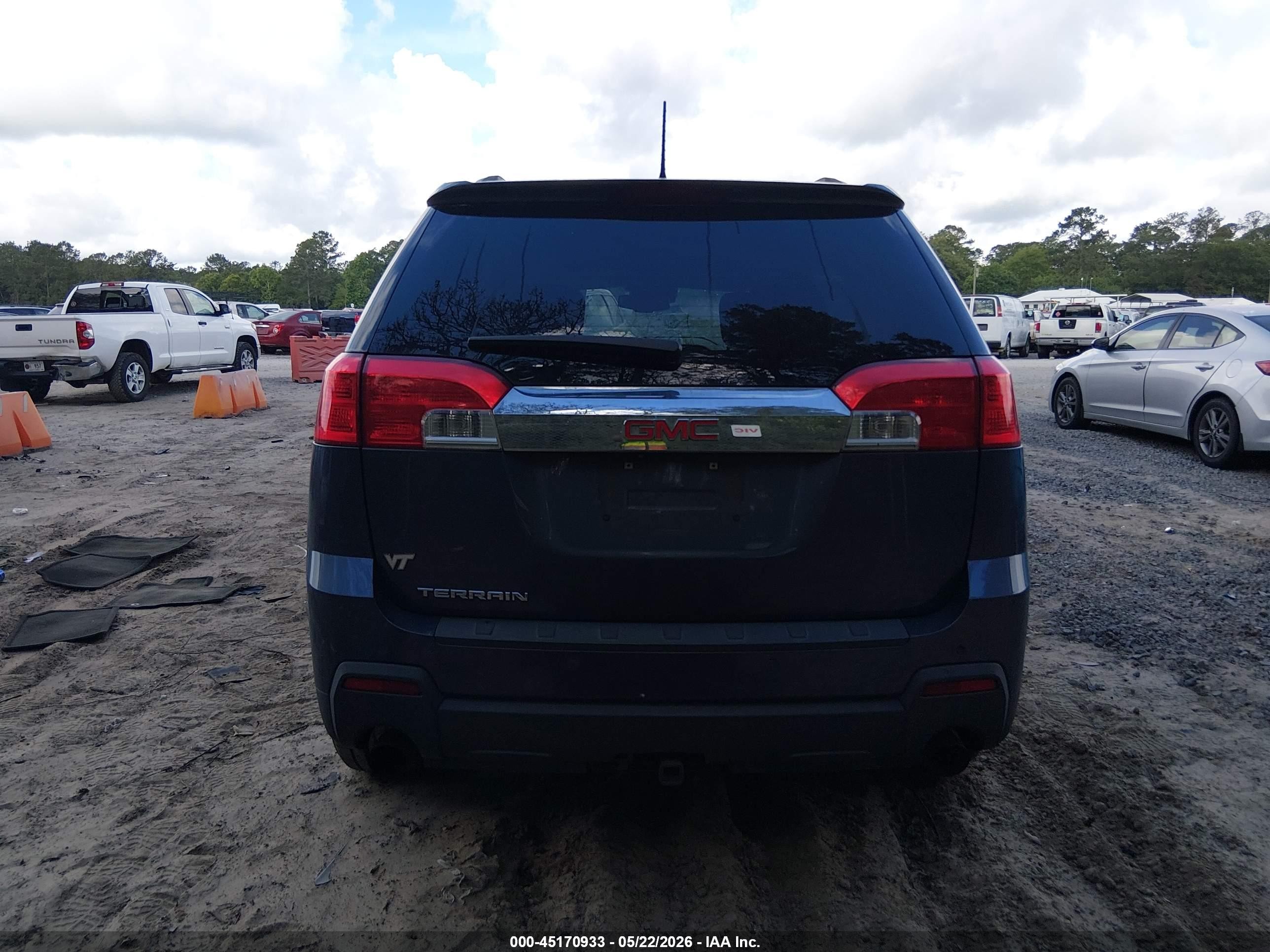 2013 Gmc Terrain Sle-2 Gray vin: 2GKFLSE33D6281566