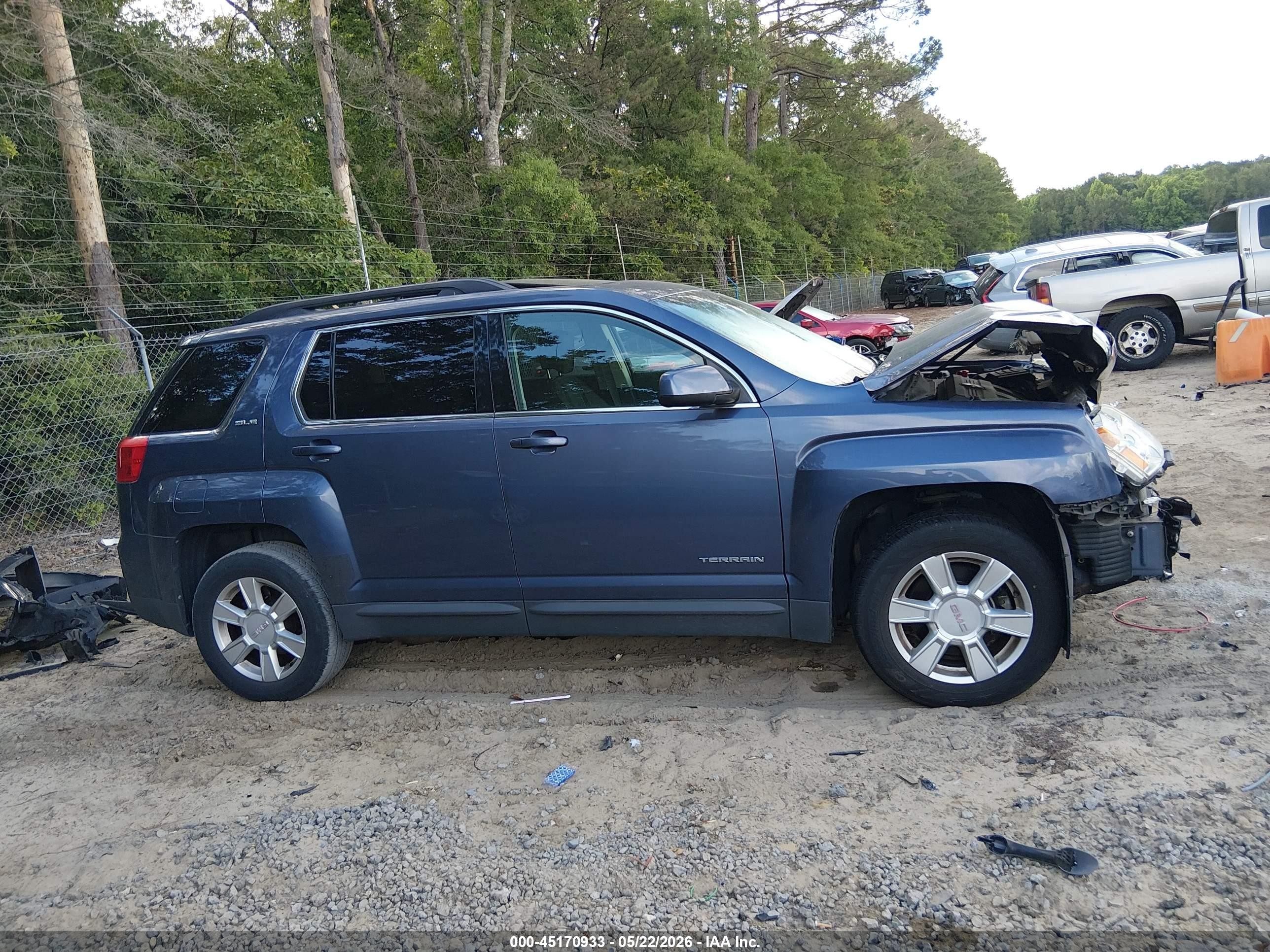 2013 Gmc Terrain Sle-2 Gray vin: 2GKFLSE33D6281566