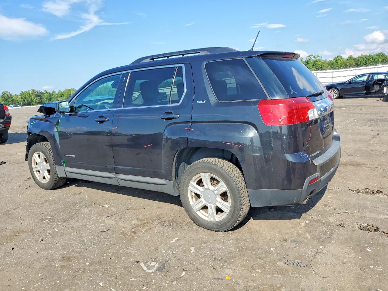2014 Gmc Terrain Slt Черный vin: 2GKFLSE34E6236511