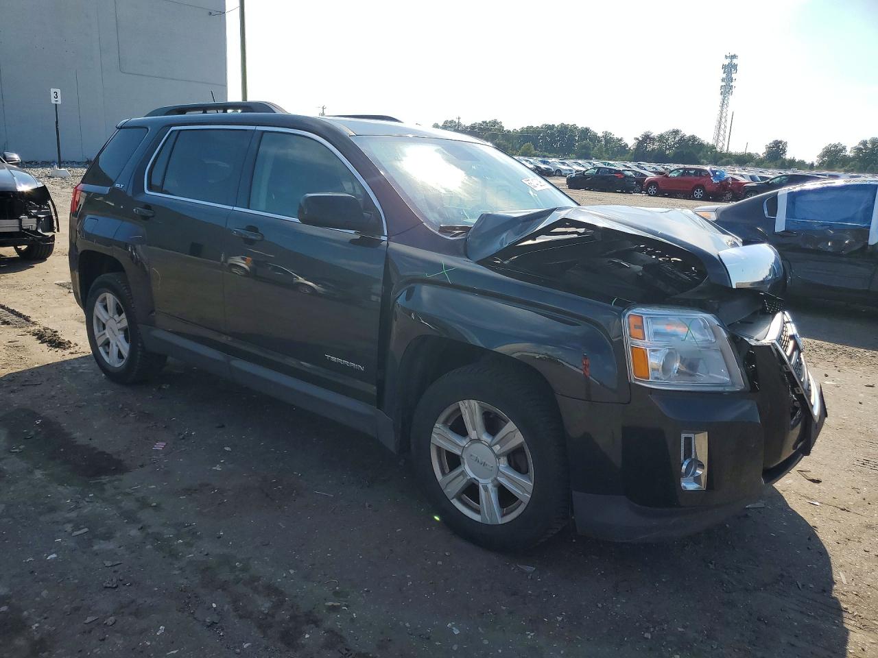 2014 Gmc Terrain Slt Черный vin: 2GKFLSE34E6236511