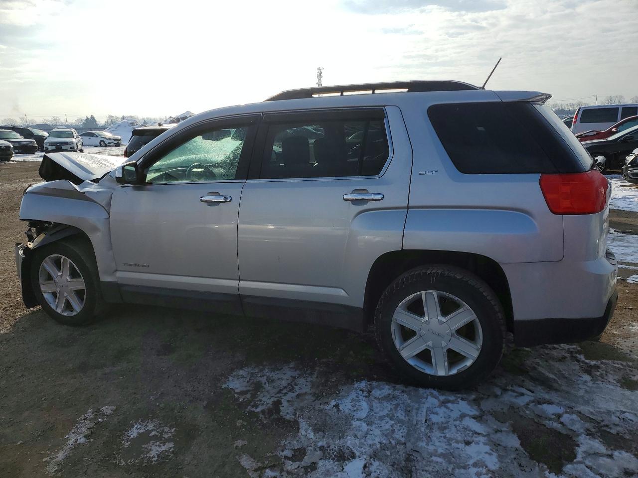 2015 Gmc Terrain Slt Silver vin: 2GKFLSE34F6144056