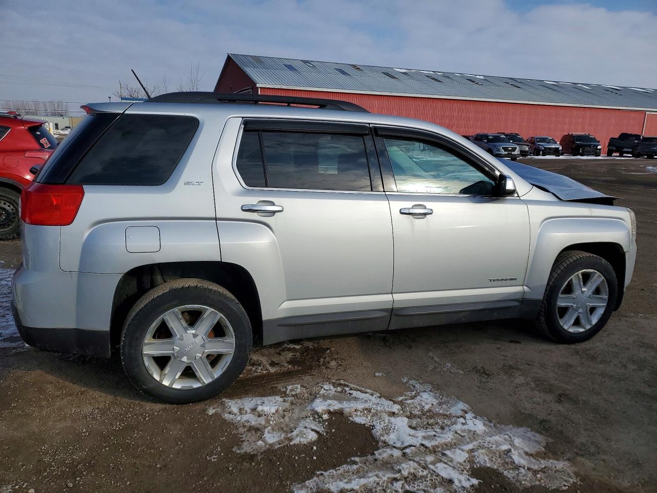 2015 Gmc Terrain Slt Silver vin: 2GKFLSE34F6144056