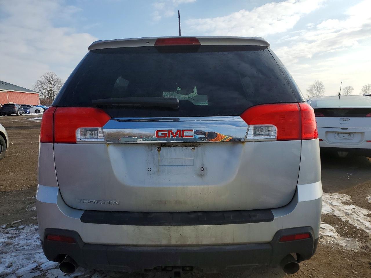 2015 Gmc Terrain Slt Silver vin: 2GKFLSE34F6144056