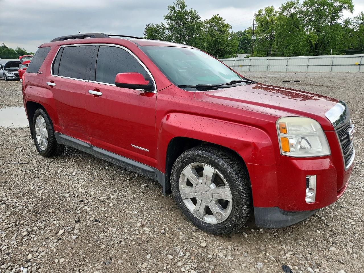2014 Gmc Terrain Slt Red vin: 2GKFLSE35E6219166