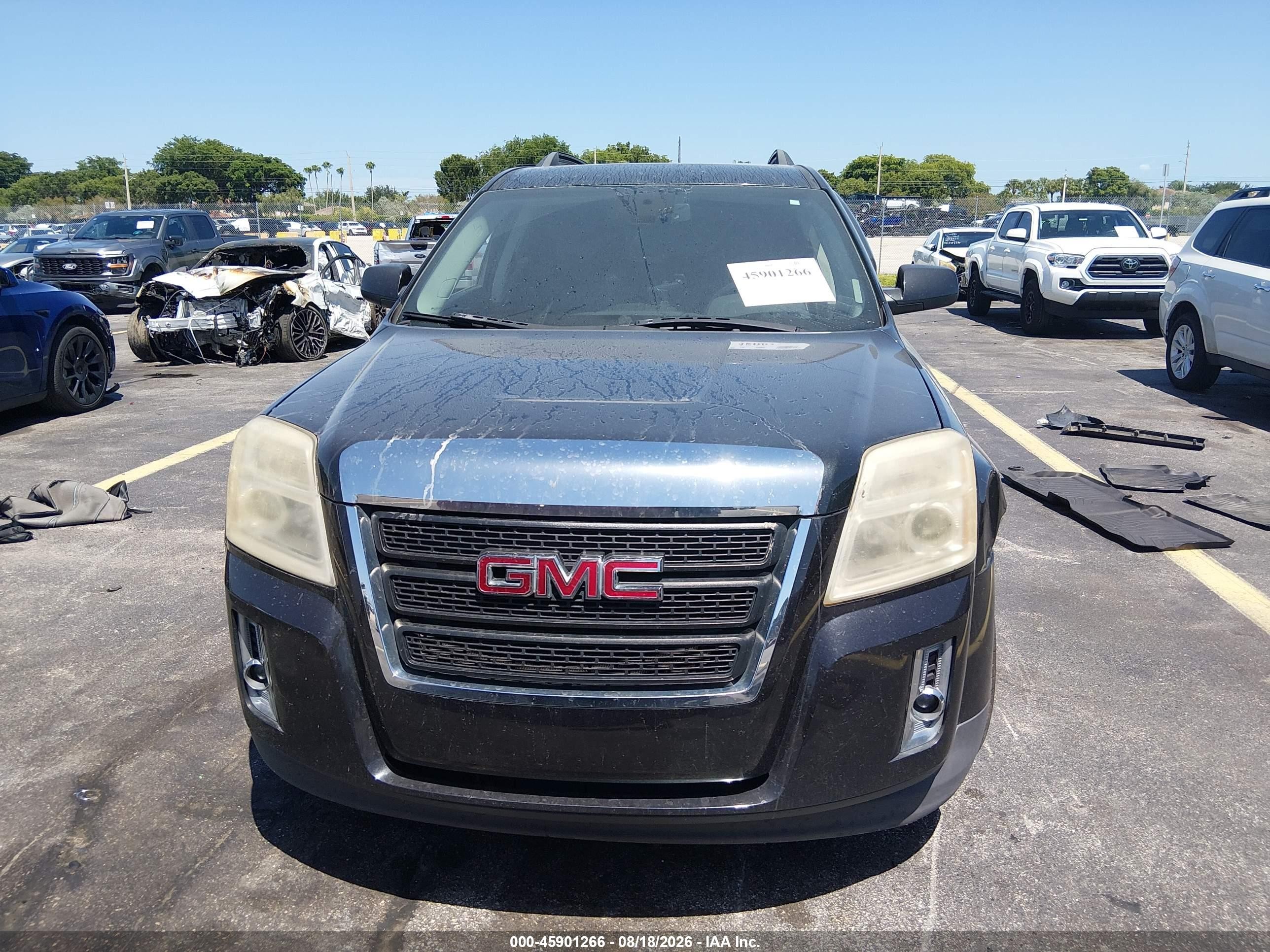 2014 Gmc Terrain Slt-1 Black vin: 2GKFLSE35E6378401