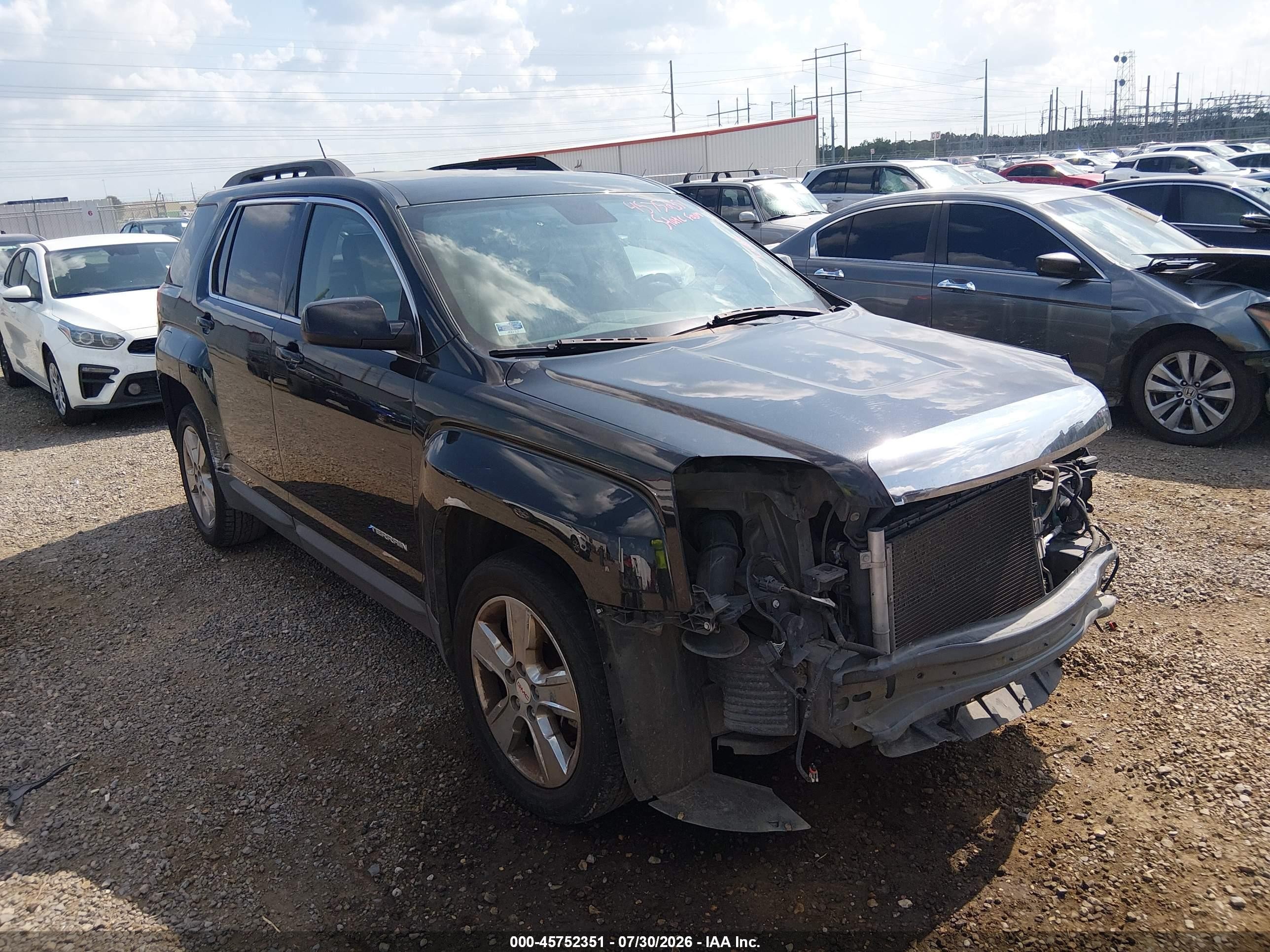 2014 Gmc Terrain Slt-1 Черный vin: 2GKFLSE36E6176781