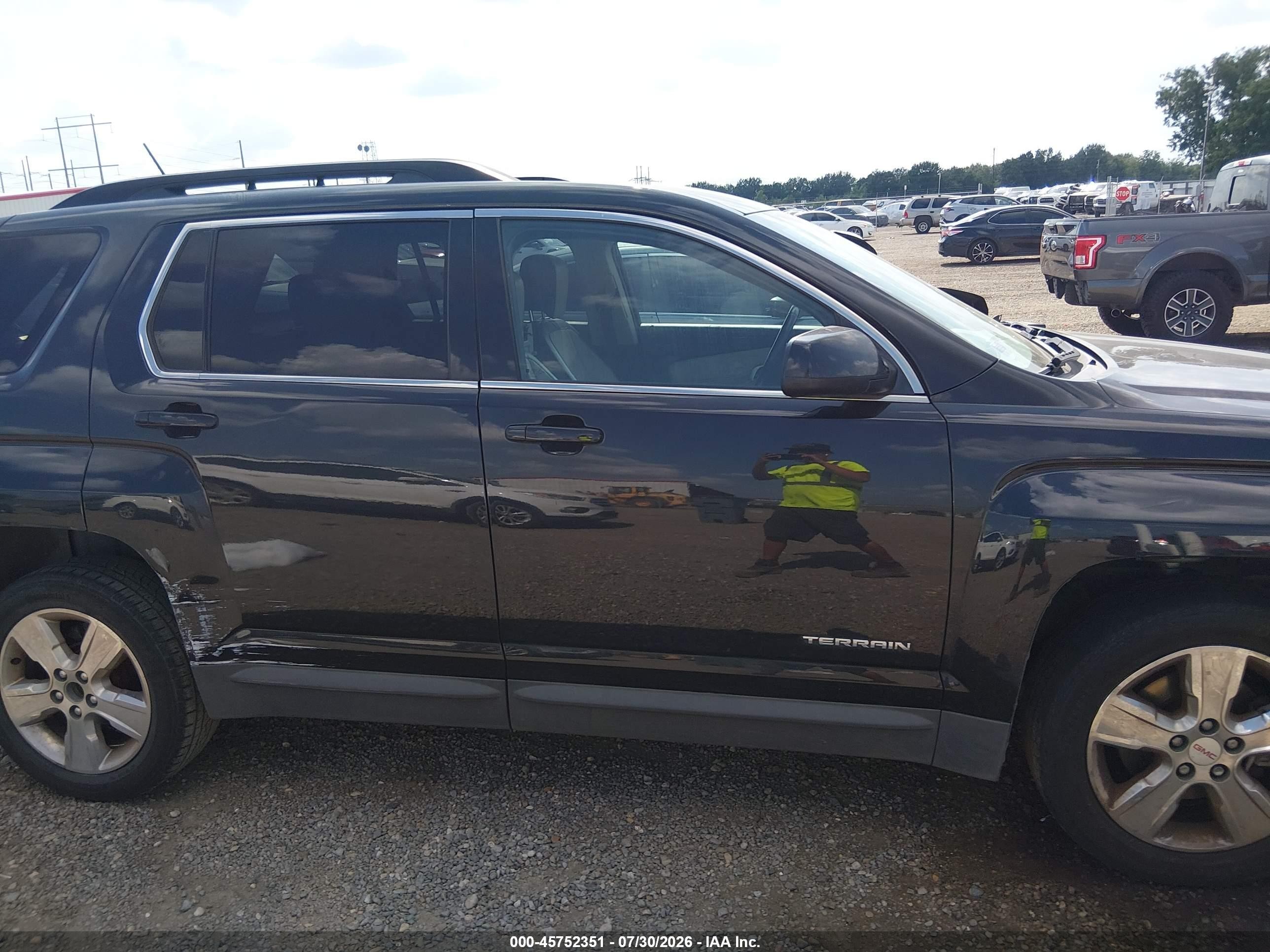 2014 Gmc Terrain Slt-1 Черный vin: 2GKFLSE36E6176781