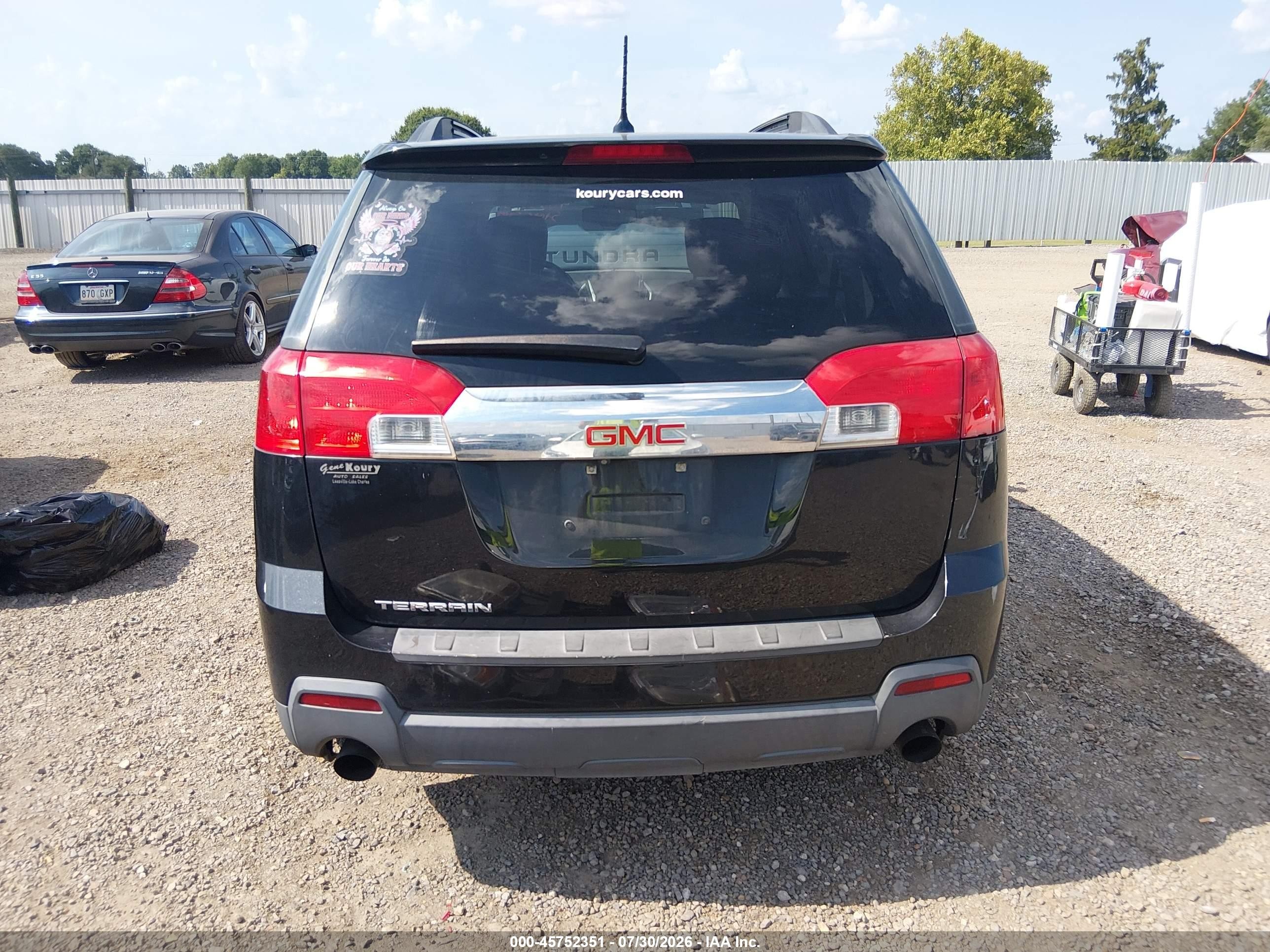 2014 Gmc Terrain Slt-1 Черный vin: 2GKFLSE36E6176781