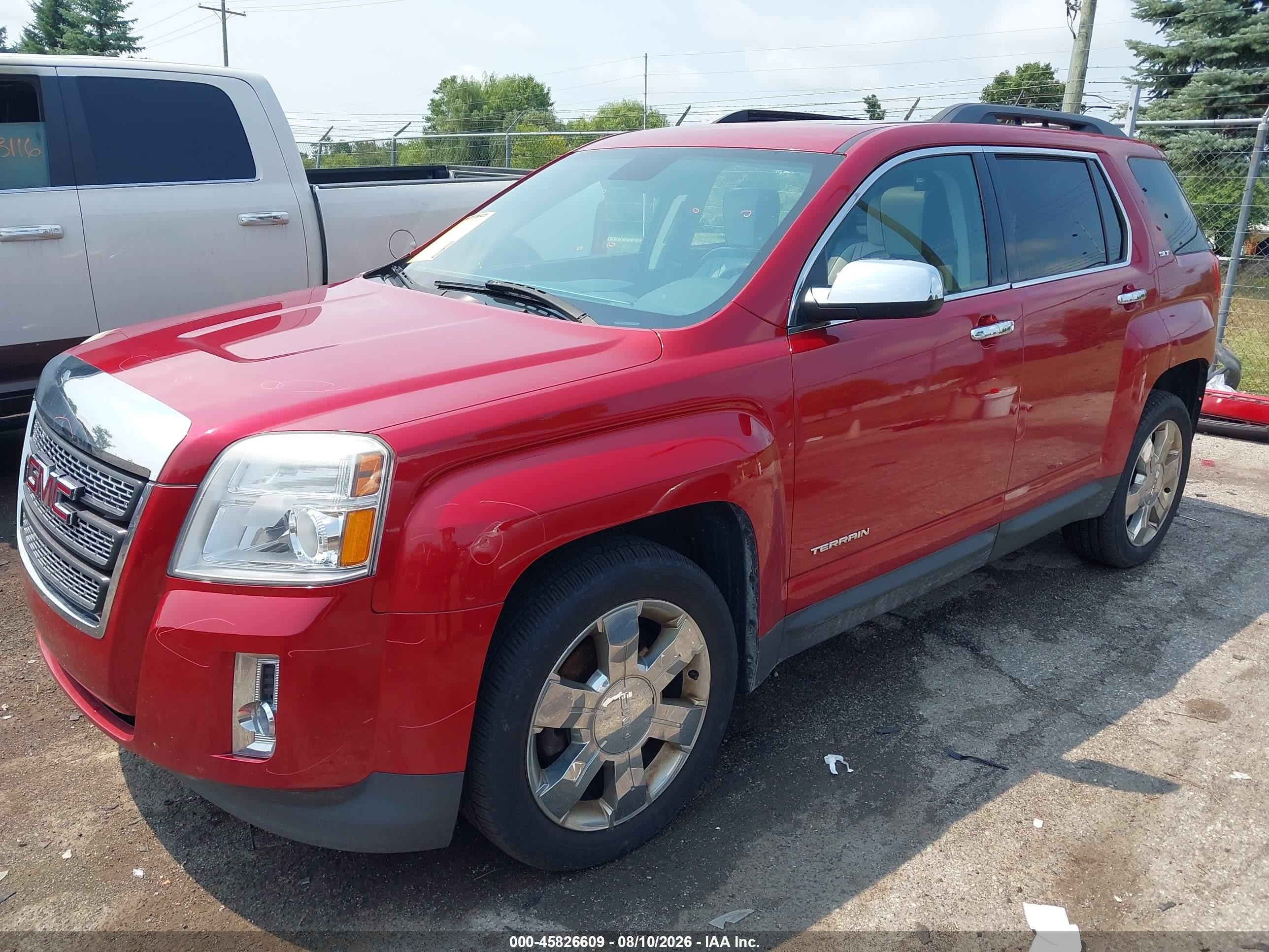 2015 Gmc Terrain Slt-1 Red vin: 2GKFLSE36F6406949