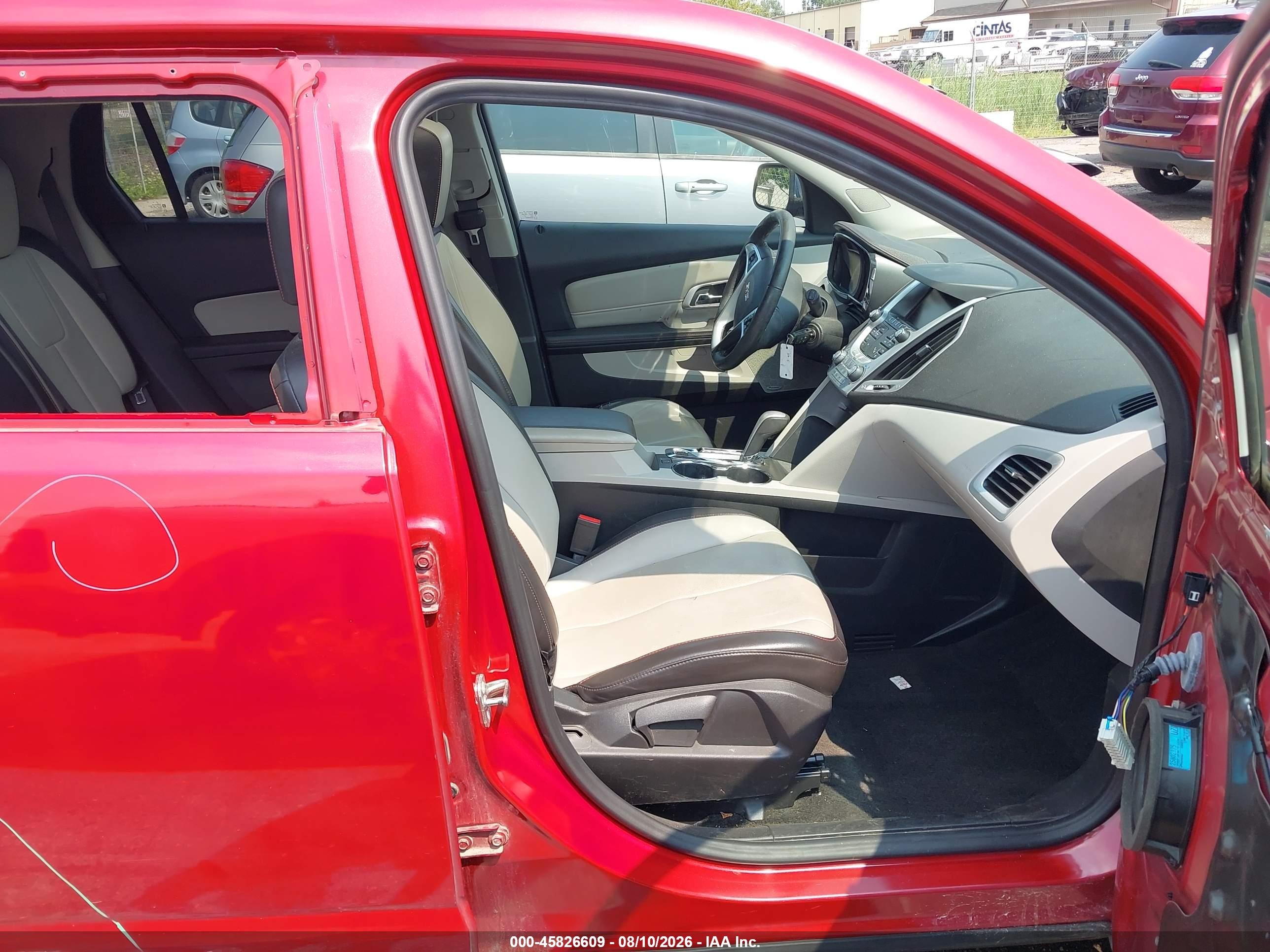 2015 Gmc Terrain Slt-1 Red vin: 2GKFLSE36F6406949