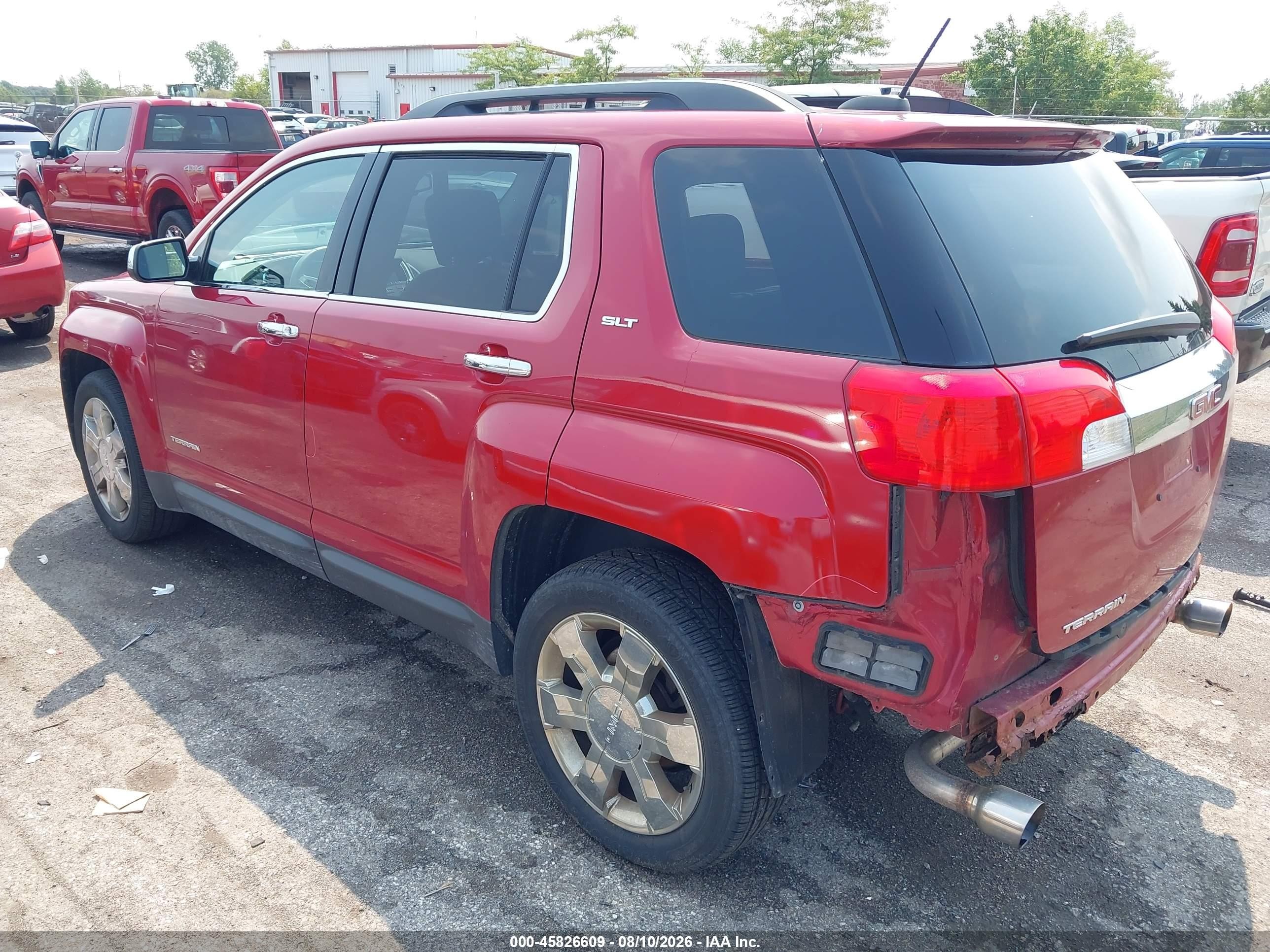 2015 Gmc Terrain Slt-1 Red vin: 2GKFLSE36F6406949