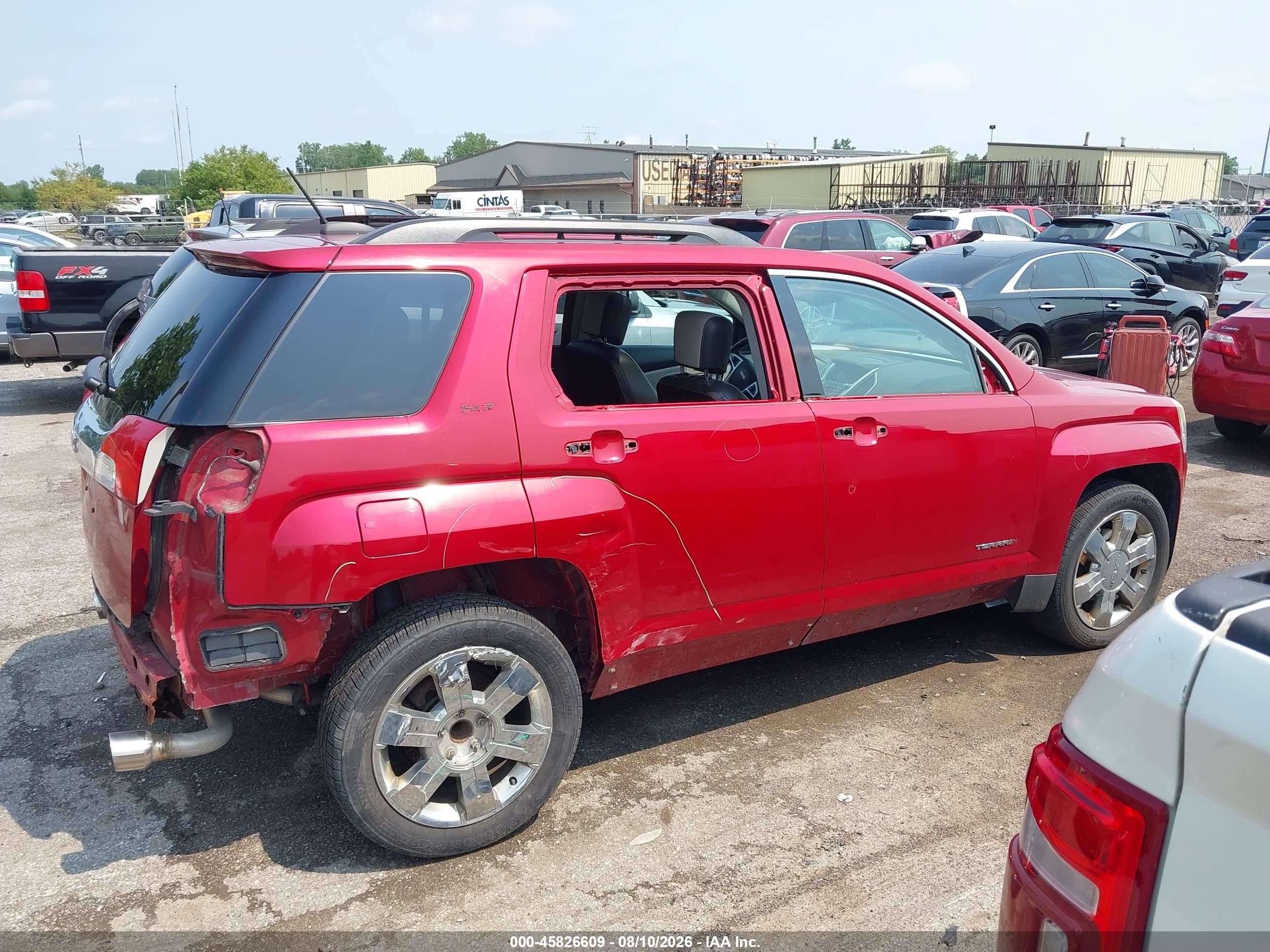 2015 Gmc Terrain Slt-1 Red vin: 2GKFLSE36F6406949