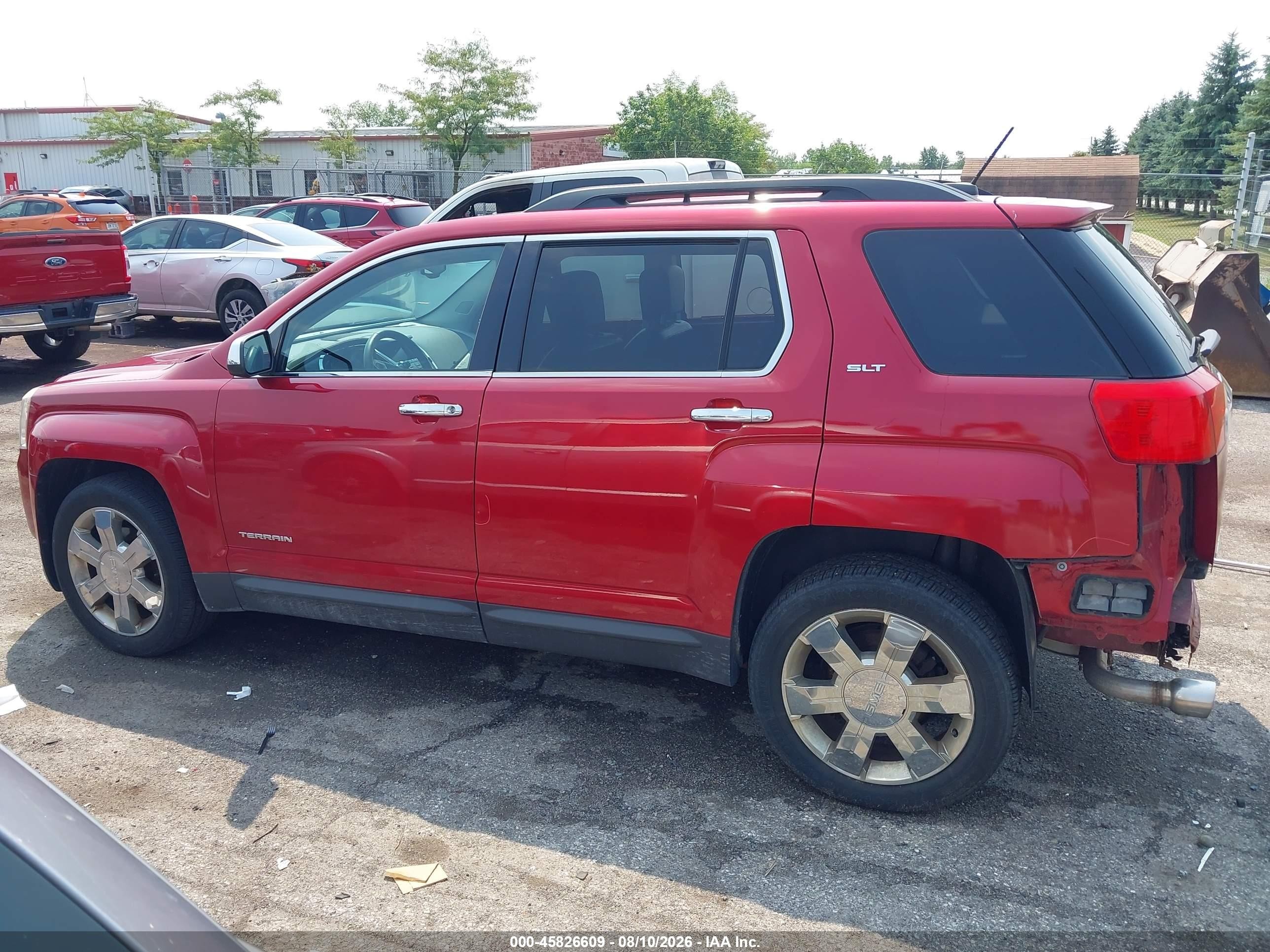 2015 Gmc Terrain Slt-1 Red vin: 2GKFLSE36F6406949
